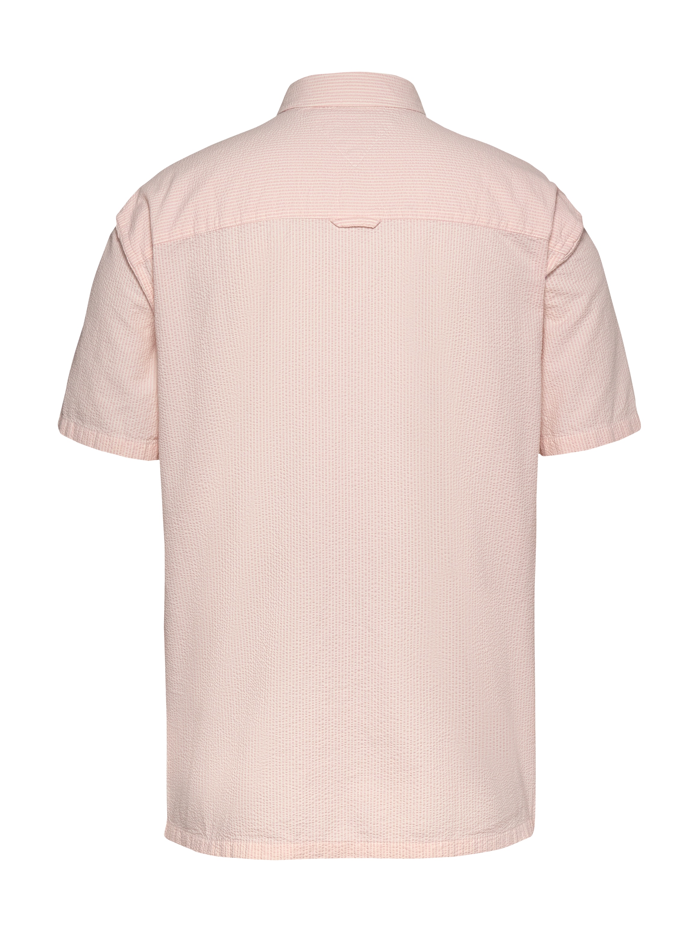 Tommy Jeans Kurzarmhemd »TJM REG SEERSUCKER STP SS SHIRT«, fein gestreift