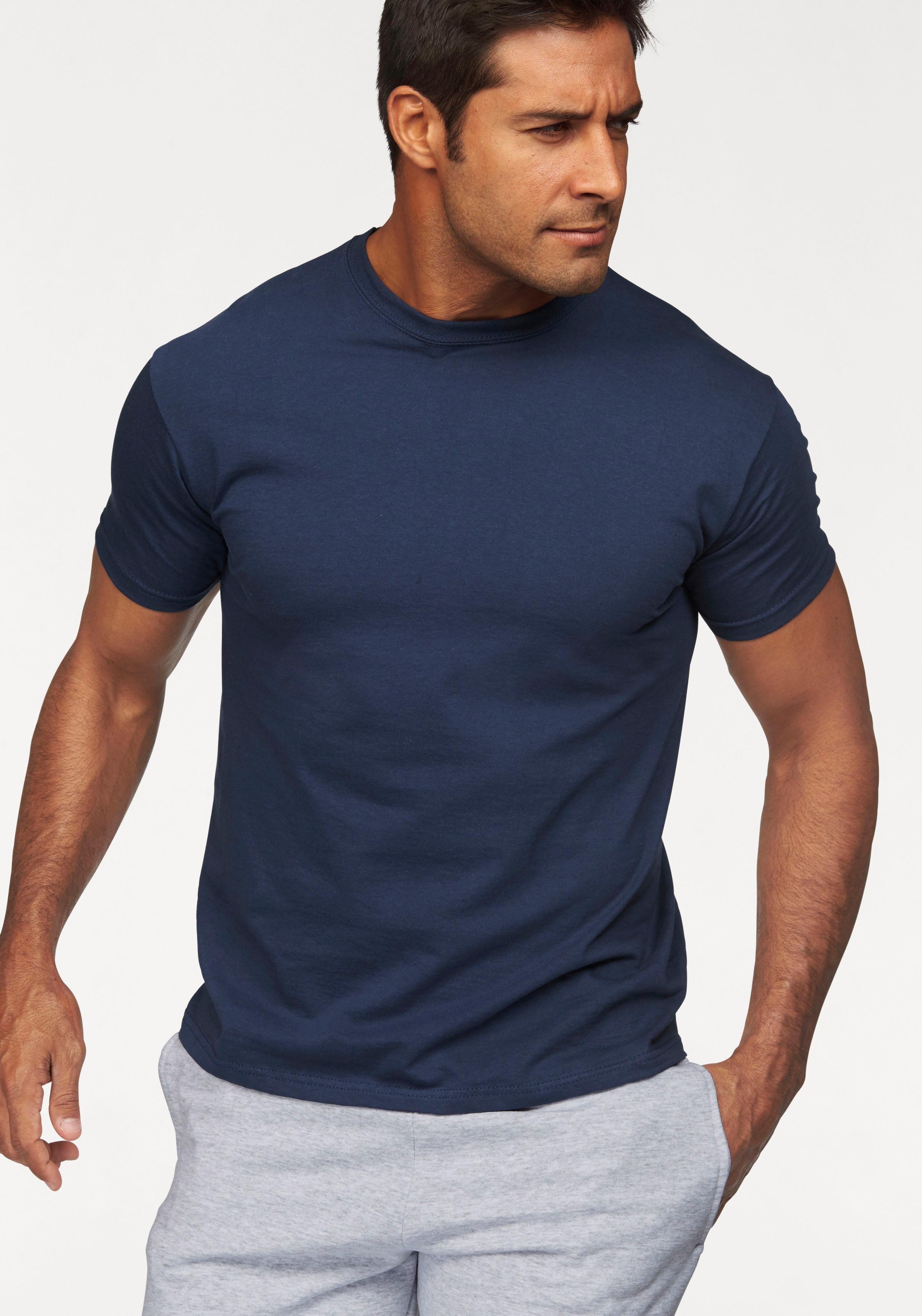 Fruit of the Loom T-Shirt Packung, 2 Stk. aus reiner Baumwolle günstig online kaufen