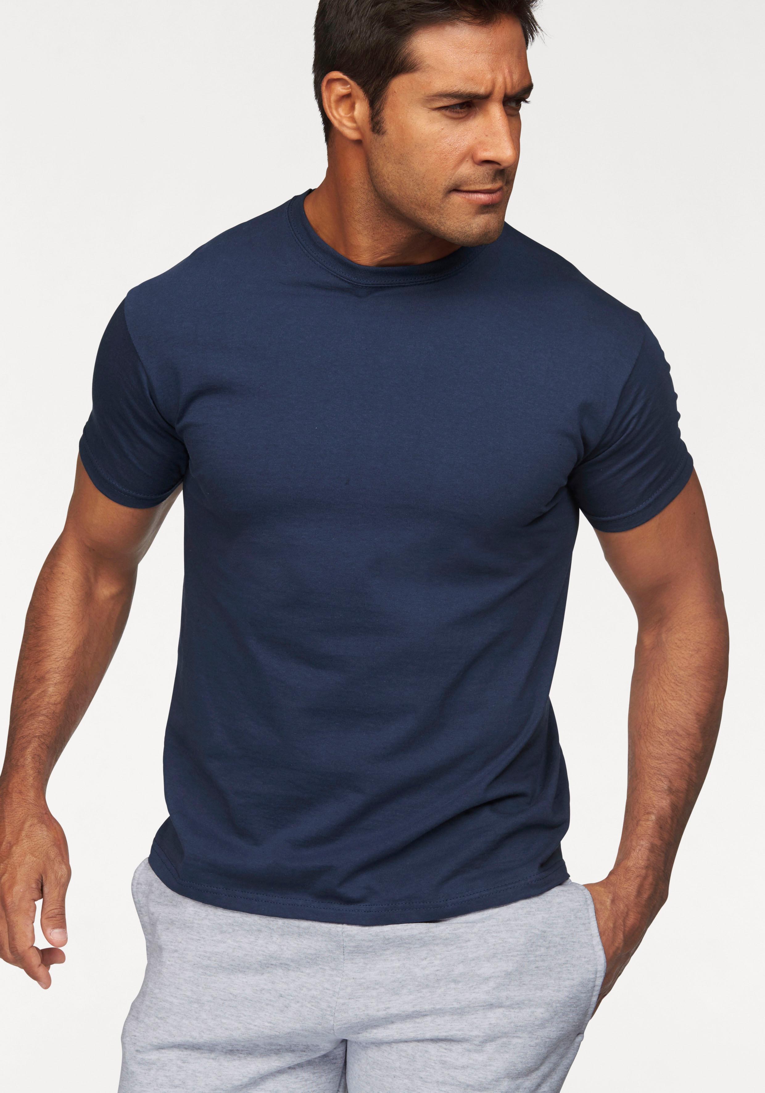 Fruit of the Loom T-Shirt Packung, 2 Stk. tlg. aus reiner Baumwolle günstig online kaufen