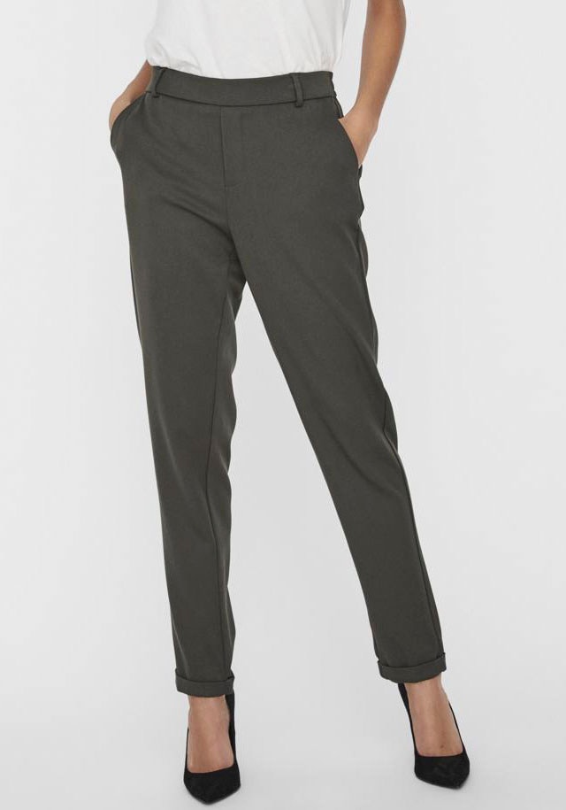 Vero Moda Anzughose "VMMAYA MR LOOSE SOLID PANT NOOS" Materialmix