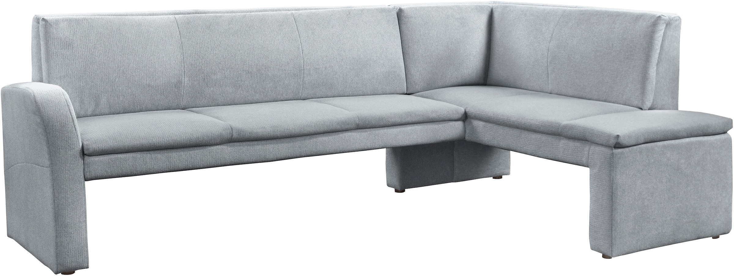 exxpo - sofa fashion Eckbank "Cortado, elegant und modern mit hohem Sitzkomfort" hohe Bodenfreiheit, schöne Detailverarbeitung, wahlweise Lederbezug