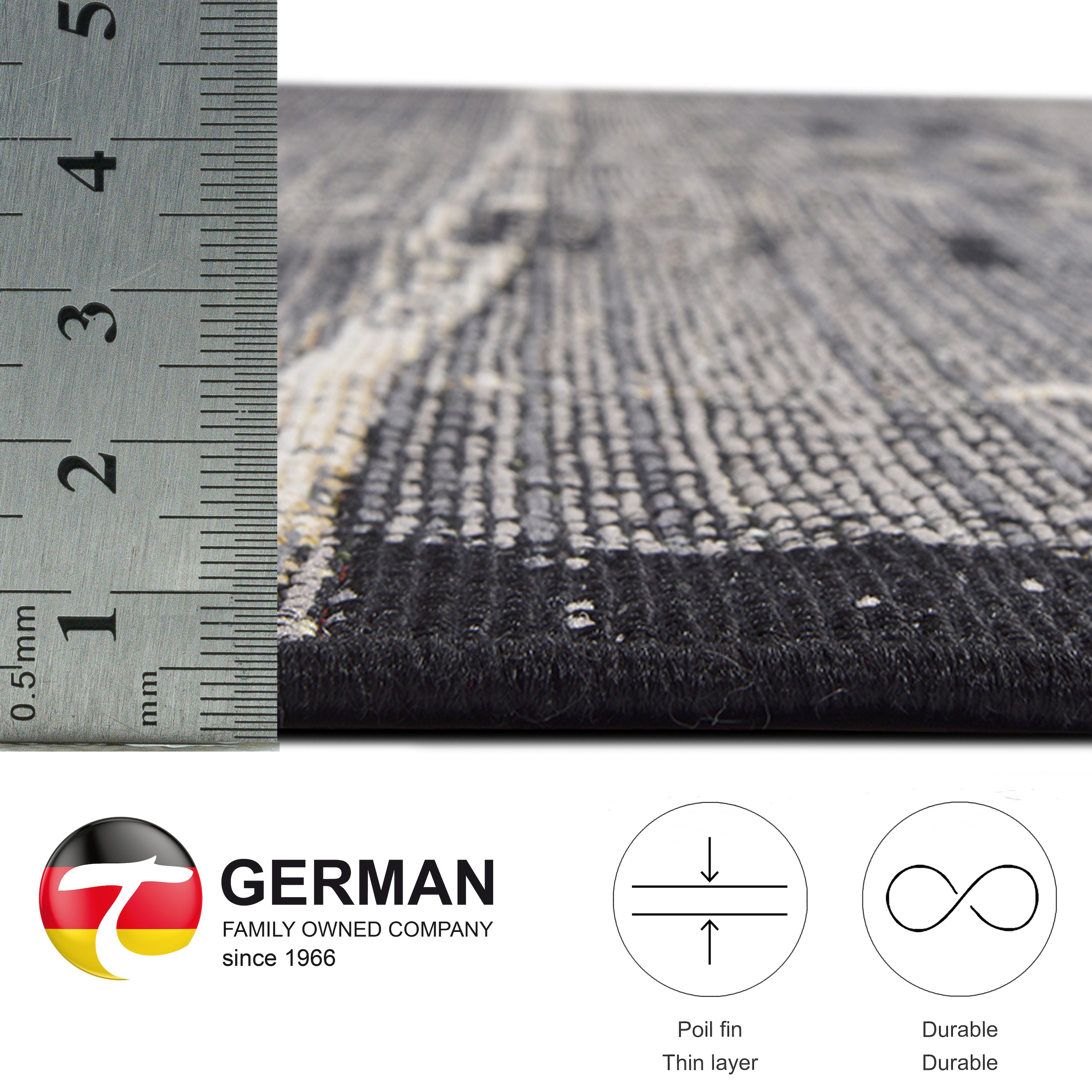 Gino Falcone Teppich »Outdoor-Africa 38«, rechteckig, 5 mm Höhe, Flachgewebe, Ethno Style, In- und Outdoor geeignet