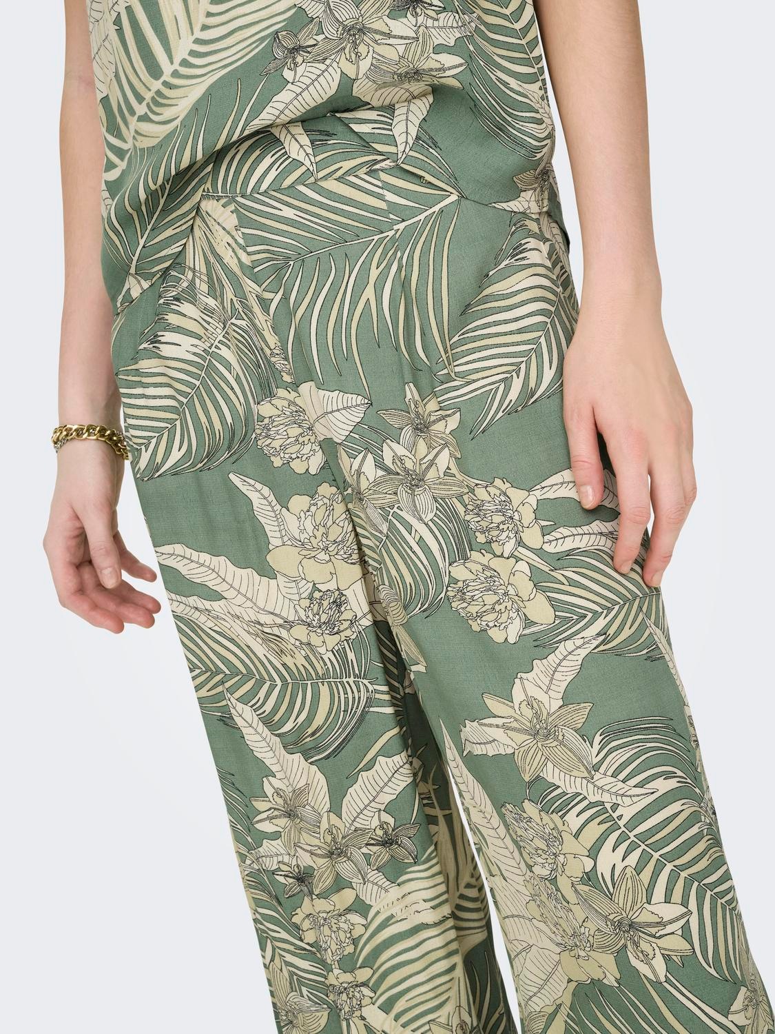 ONLY Schlupfhose »ONLPALINA LIFE LOOSE LONG PANTS PTM«, Sommerhose