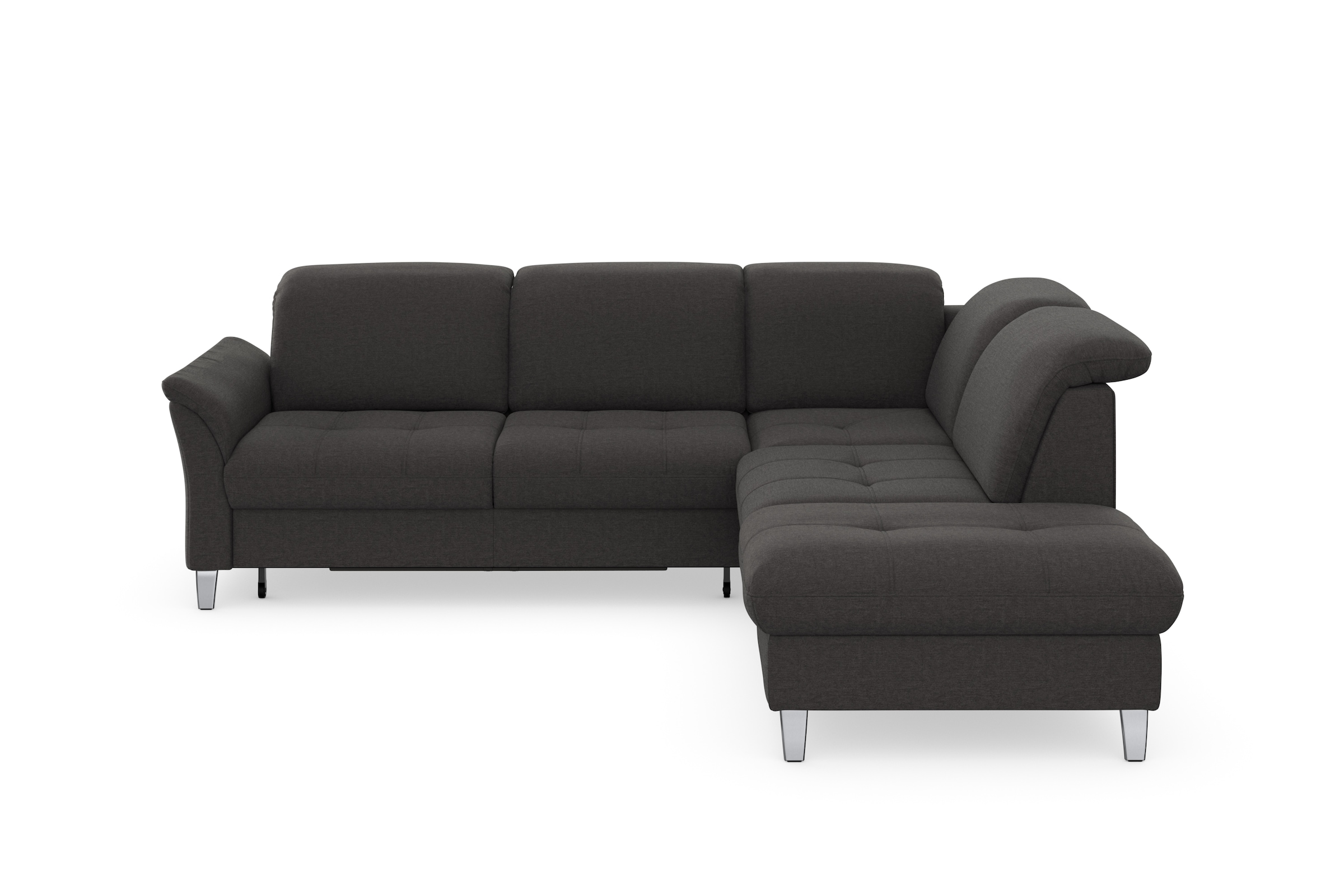 sit&more Ecksofa »Maggiore L-Form«, wahlweise mit Kopfteilverstellung, Bettfunktion und Stauraum
