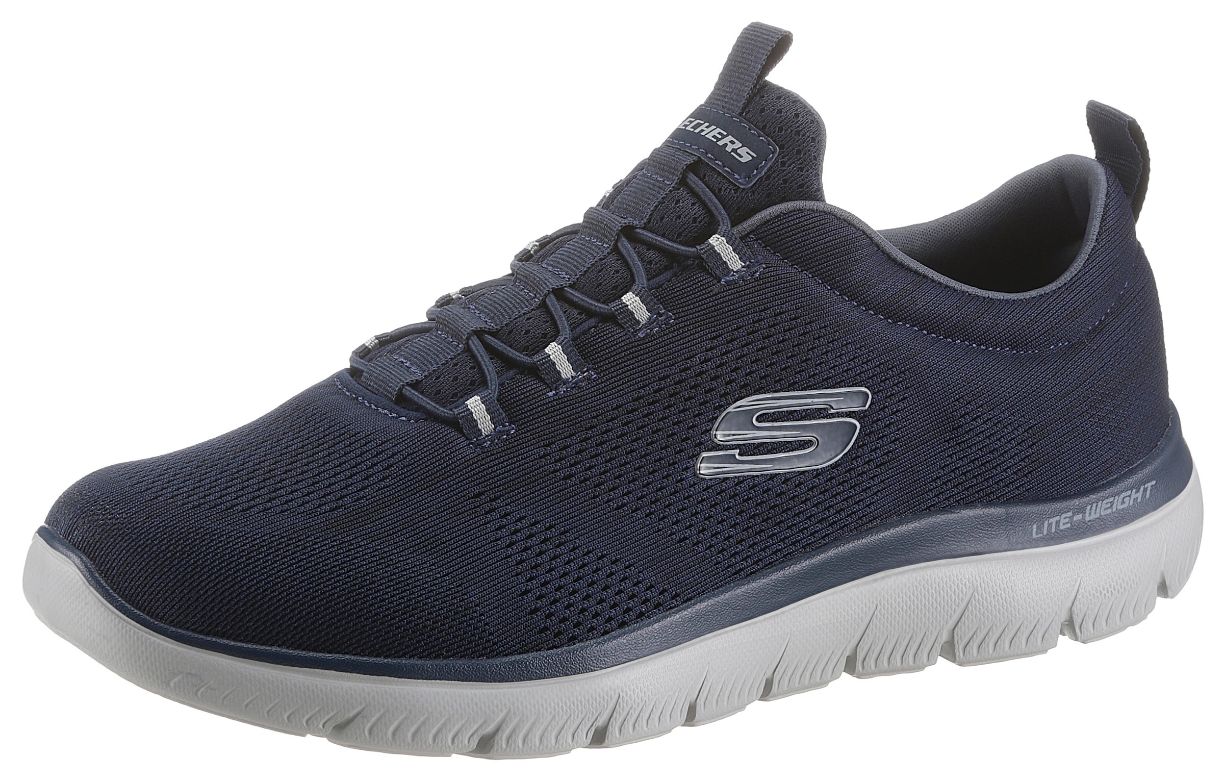 Skechers Slip-On Sneaker "SUMMITS", Freizeitschuh, Slipper, Komfortschuh mi günstig online kaufen
