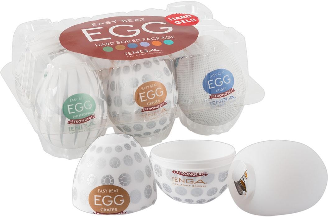 Tenga Masturbator »Egg Variety«, (Set, 6 tlg.), sehr hygienisch