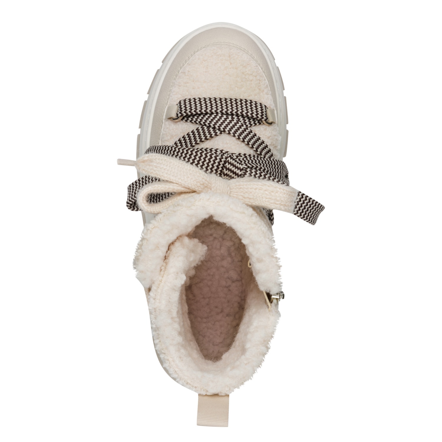Tamaris Winterboots  Keilabsatz, Winterstiefelette mit unterschiedlichen Schnürsenkeln