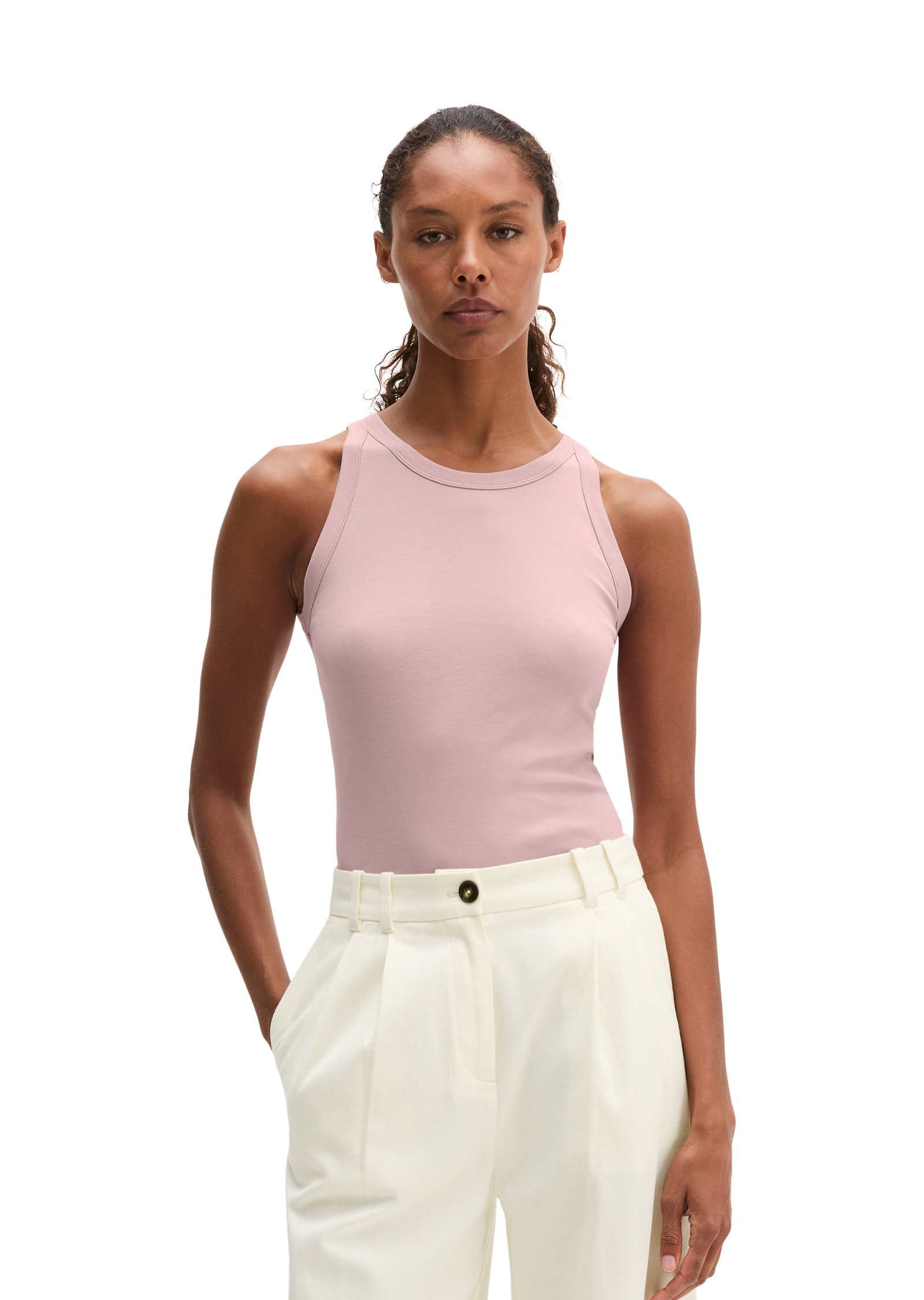 Marc OPolo "aus Organic-Cotton-Rib-Jersey"