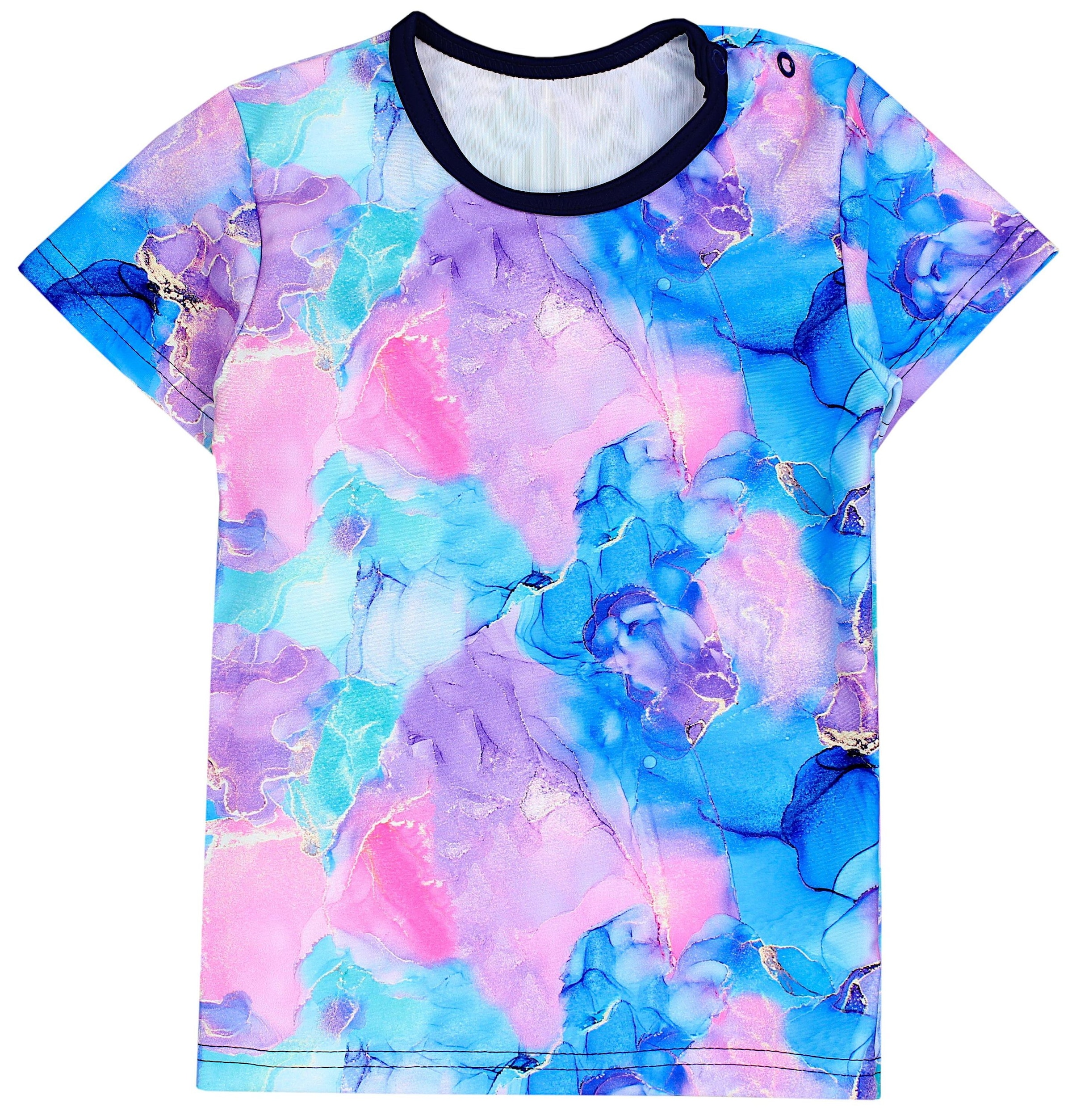 AQUARTI Badeanzug »Badeanzug Baby Mädchen Zweiteiler Badeanzug Bade-Set Bade T-Shirt Badehose«