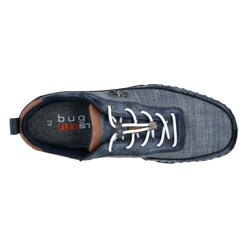 bugatti Slip-On Sneaker, Slipper, Freizeitschuh mit praktischem Schnellverschluss