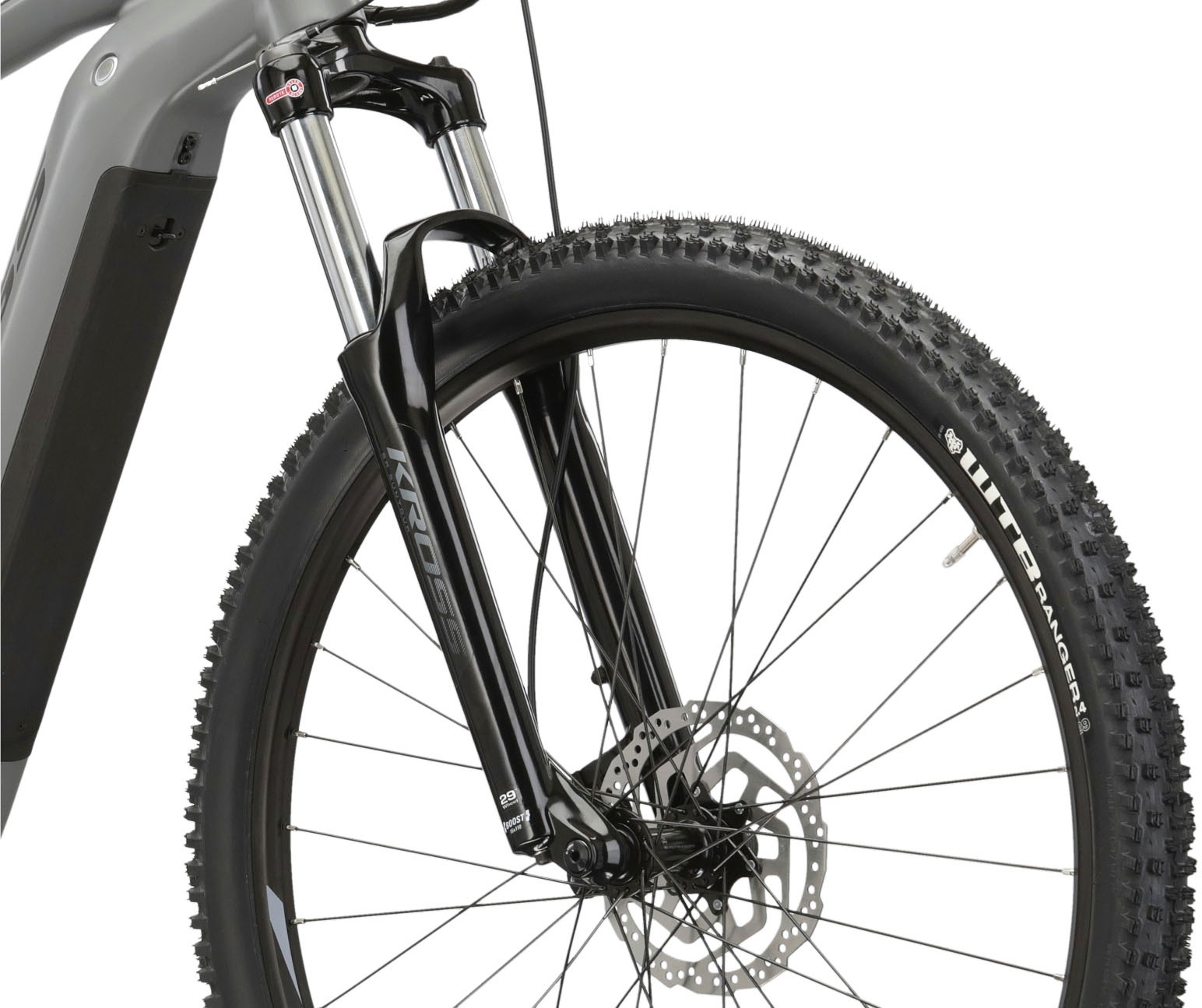 Kross E-Bike »KROSS E-MTB Level Boost 1.0 29" grau«, 10 Gang, Shimano, DEORE M5120, Mittelmotor 250 W