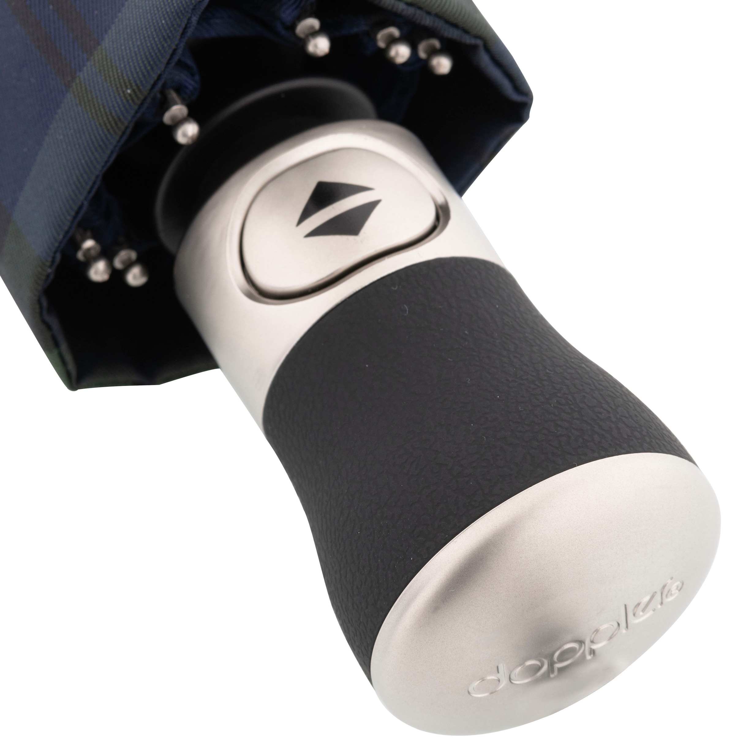 online »Classic, karo Taschenregenschirm BAUR Made in doppler bestellen Europe | grün/blau«, MANUFAKTUR