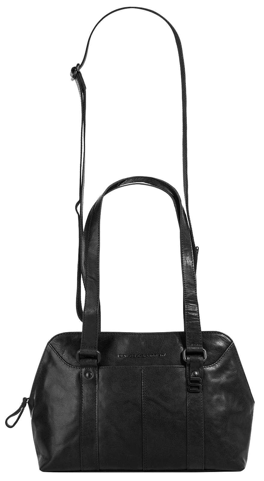 Spikes & Sparrow Henkeltasche, echt Leder