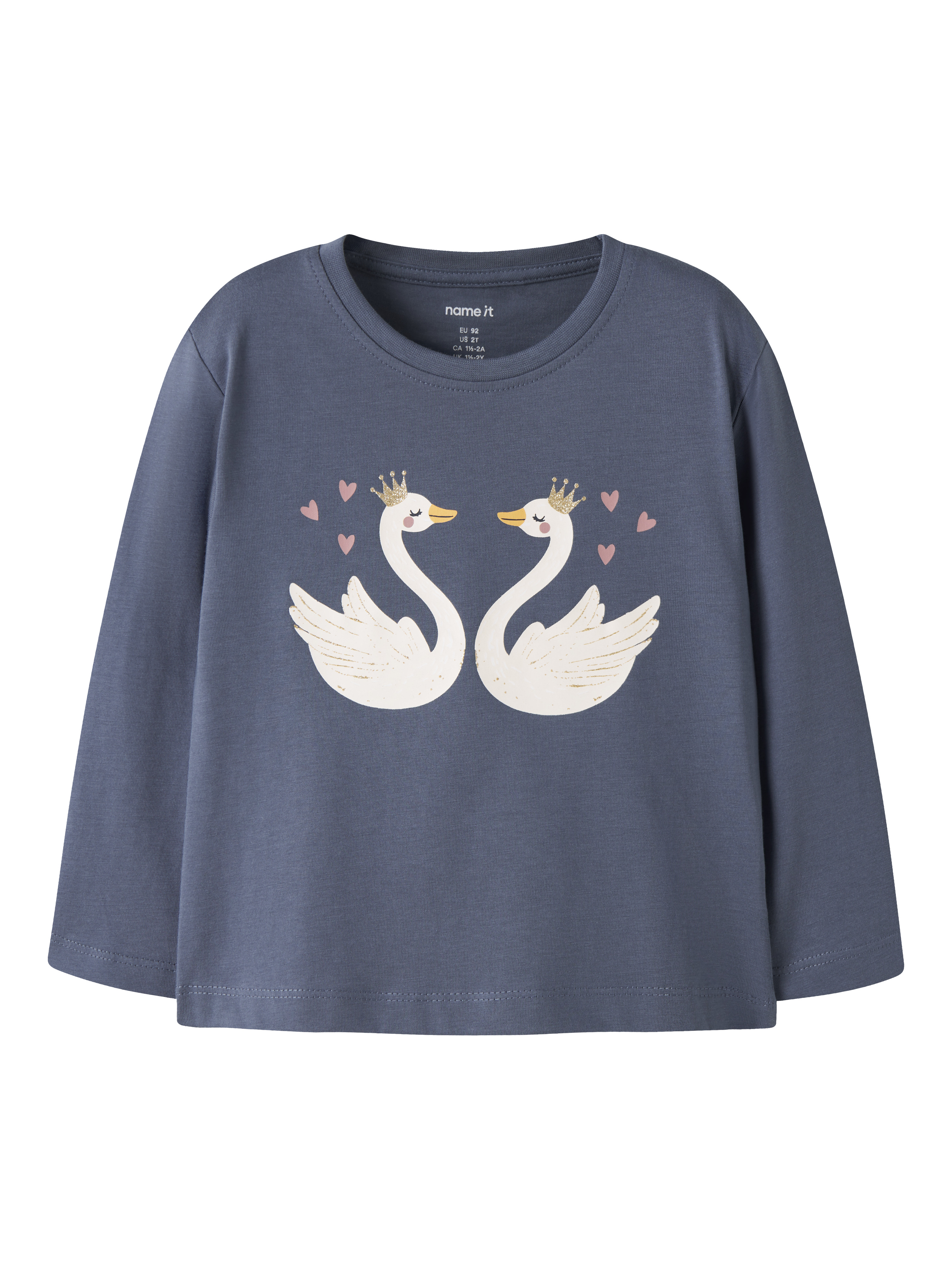 Name It Langarmshirt "NMFVEEN LS NREG TOP" Baumwolle, regular fit