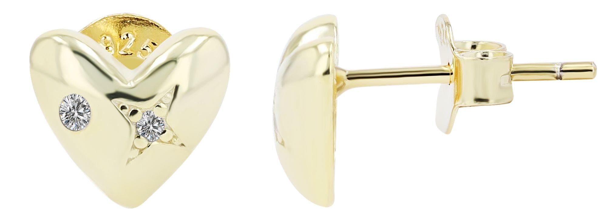 Adelia´s Paar Ohrhänger "Damen Ohrringe – Ohrstecker aus 925 Silber mit Zir günstig online kaufen