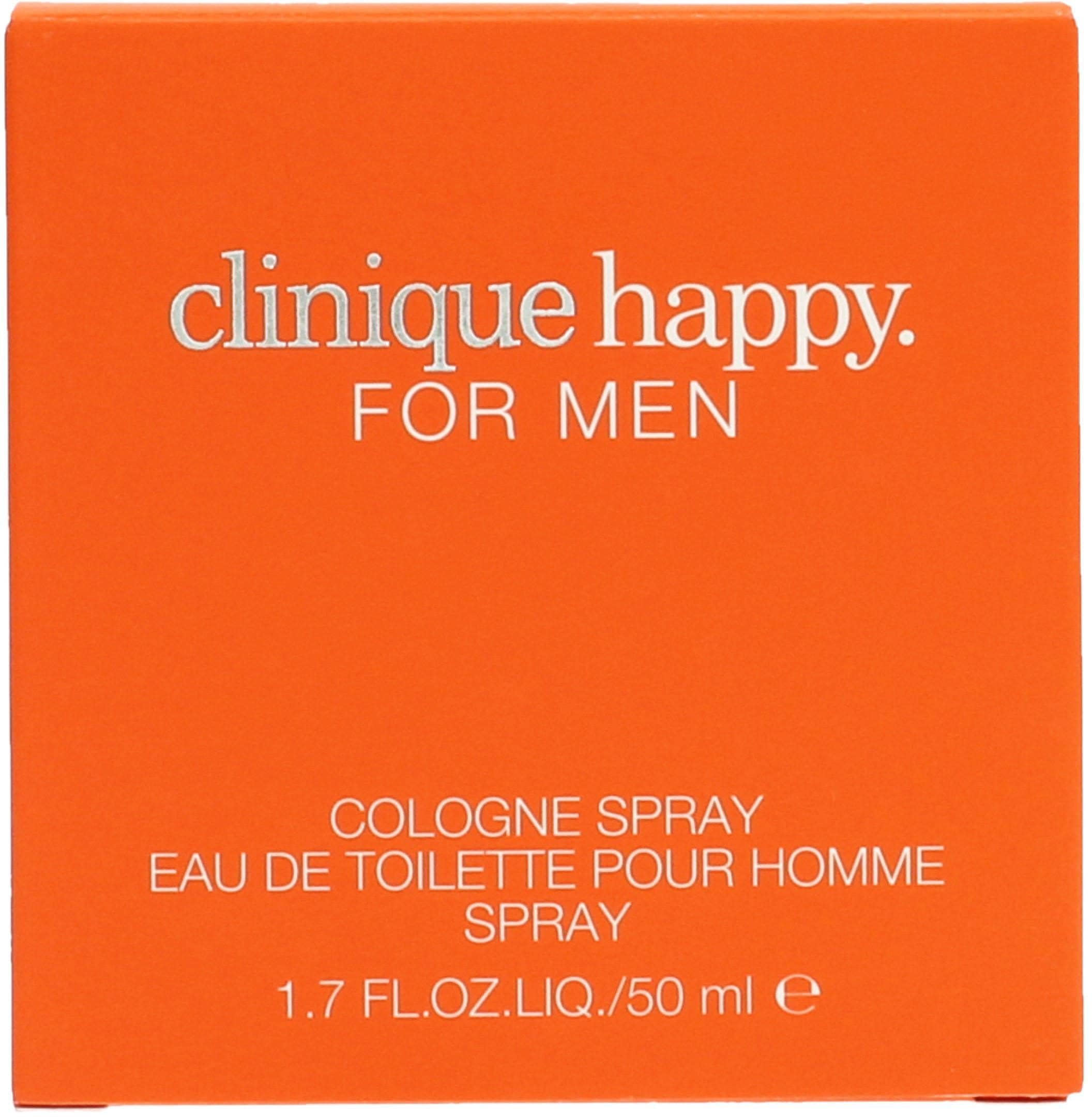CLINIQUE Eau de Toilette »Happy for Men«, mit holzig-warmer Note