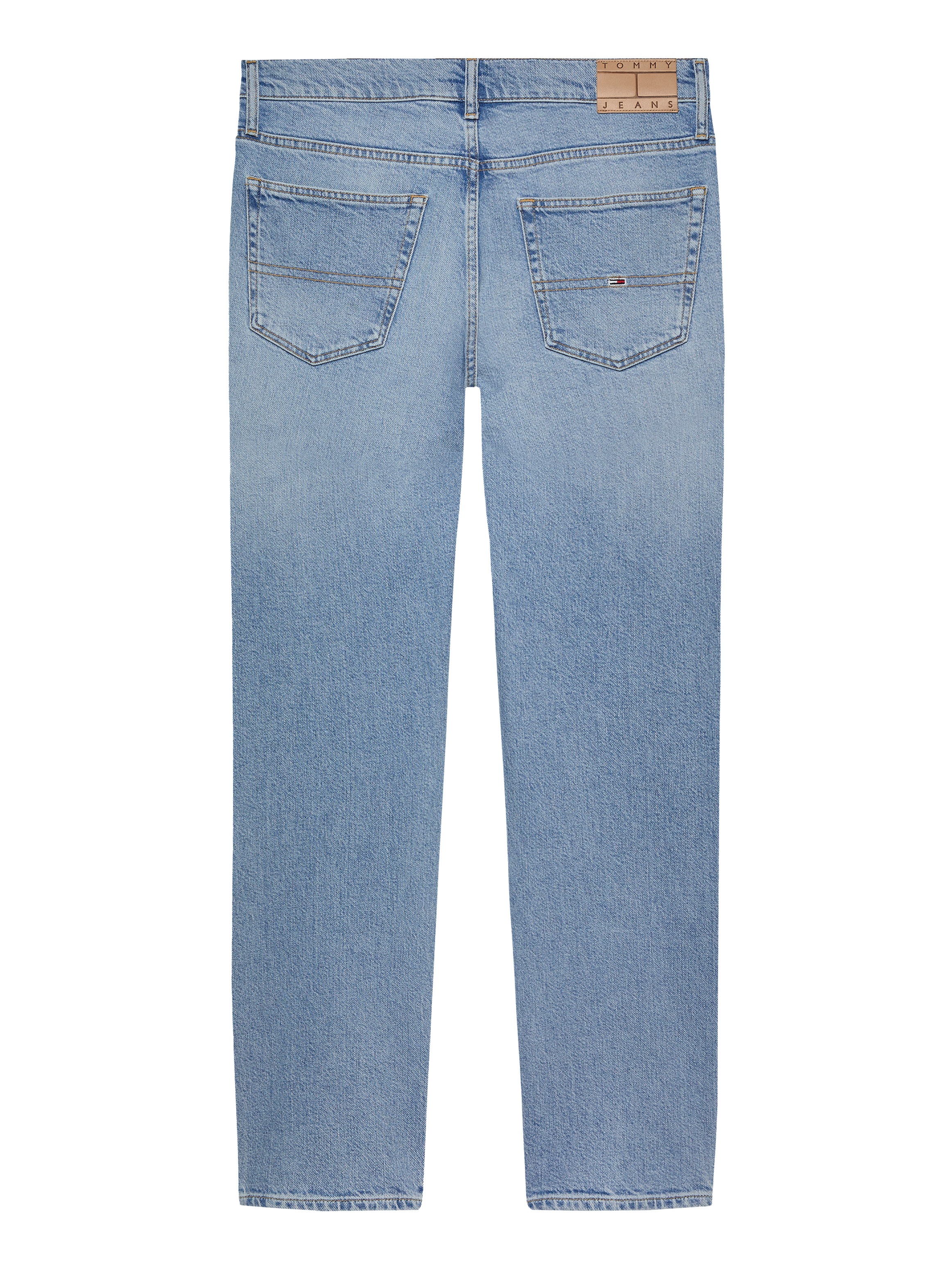 Tommy Jeans Regular-fit-Jeans »RYAN RGLR STRGHT«, mit Logoprägung