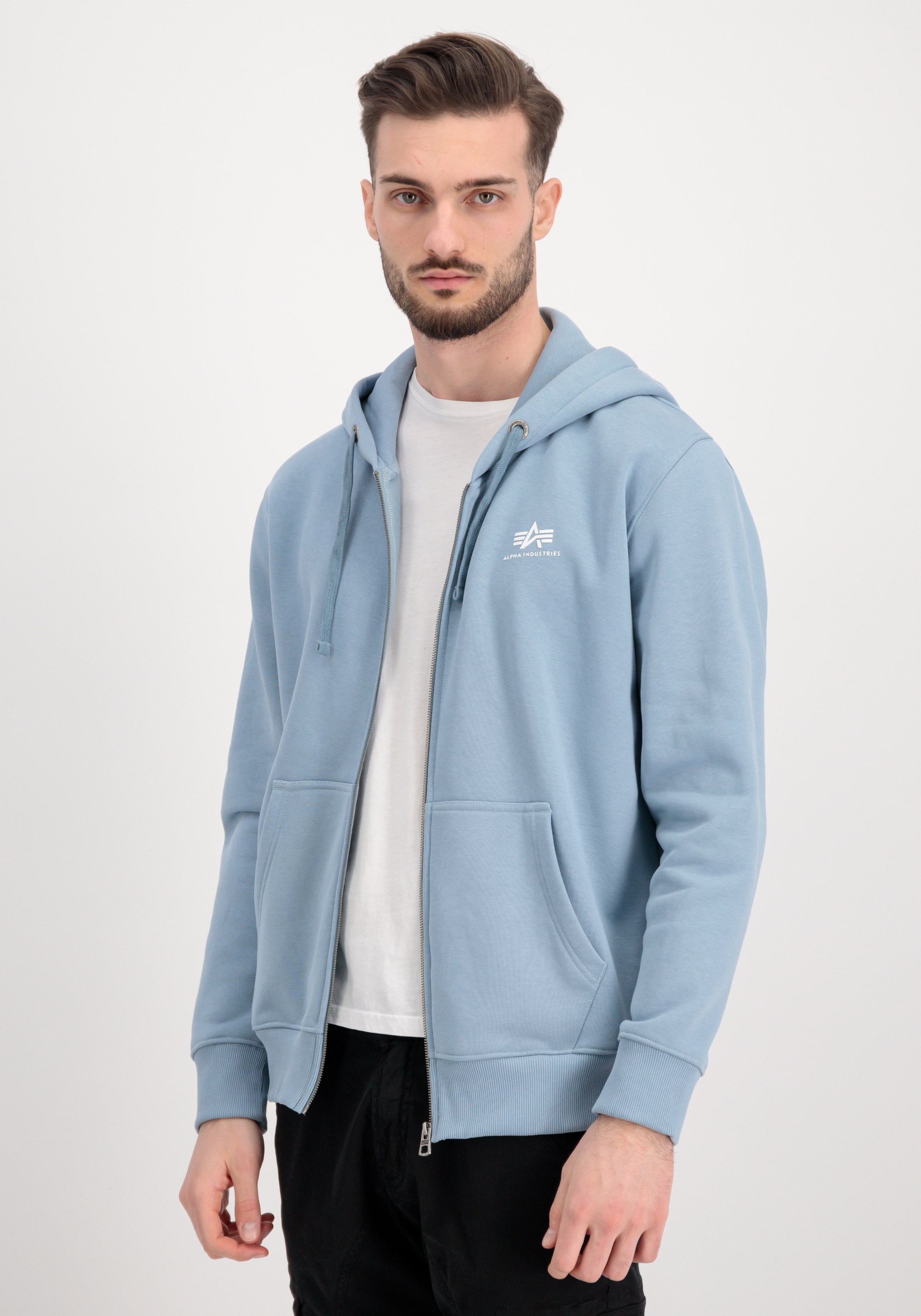 Alpha Industries Hoodie "Basic Zip Hoodie SL" günstig online kaufen