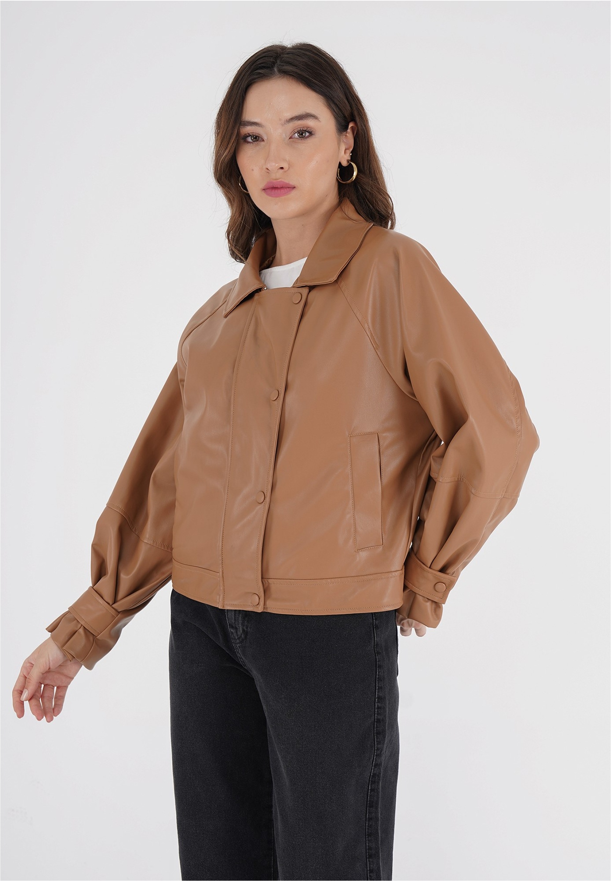 Thumbnail - freshlions Outdoorjacke "Mina" 1 Stk. tlg. mit Riegeln an den Ärmeln