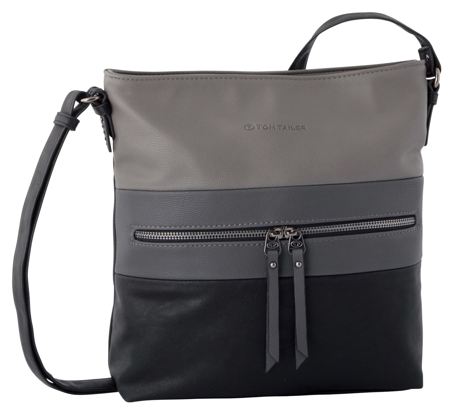 TOM TAILOR Umhängetasche "ELLEN Cross bag L", mit schickem Farbverlauf