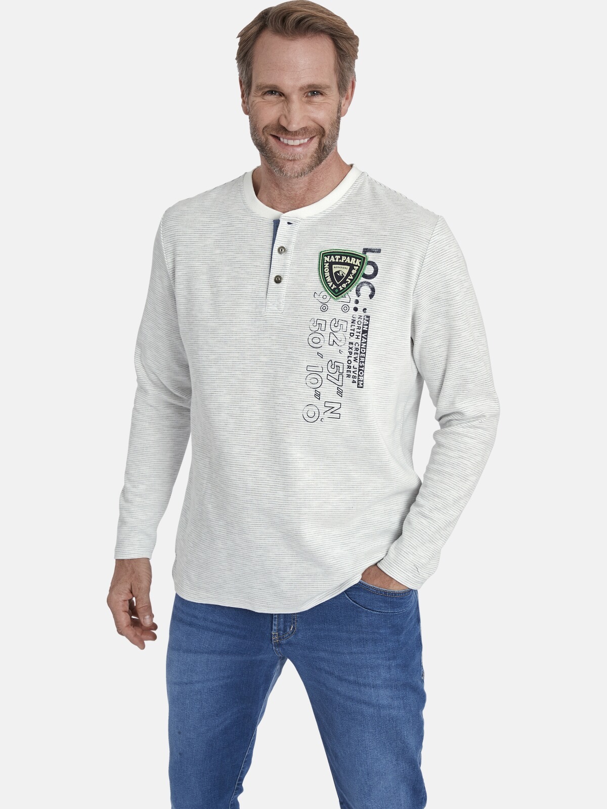 Jan Vanderstorm Funktionsshirt "Sweatshirt REGINALD"