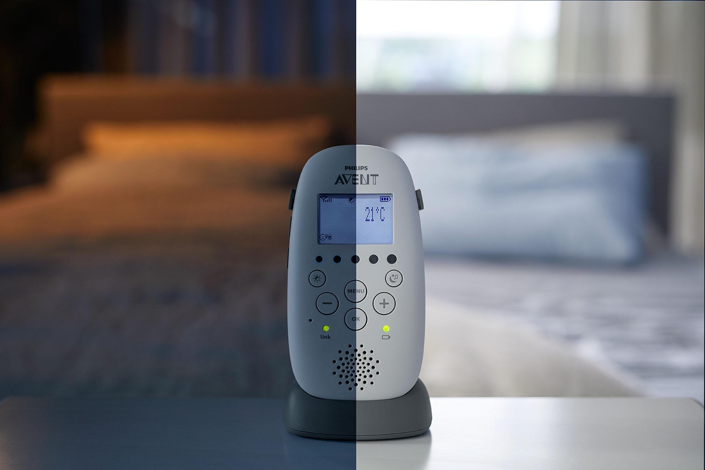 Philips AVENT Babyphone »SCD733/26«, mit Schlafliedern und Sternenhimmel-Projektion