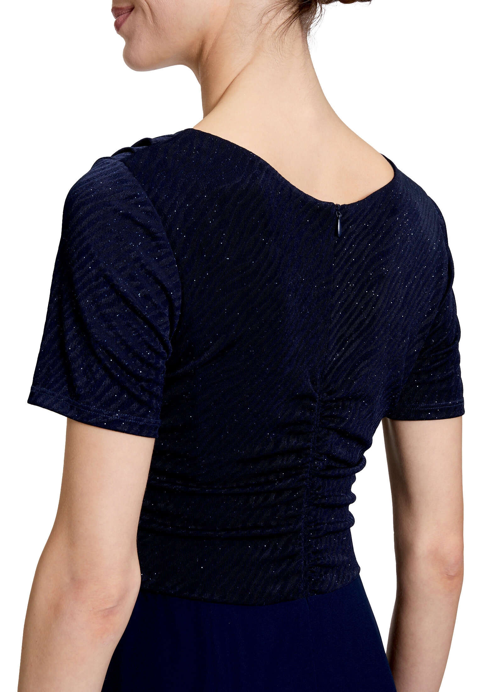 Vera Mont Cocktailkleid »Damen im Glitzer-Look« Ohne Tasche Materialmix