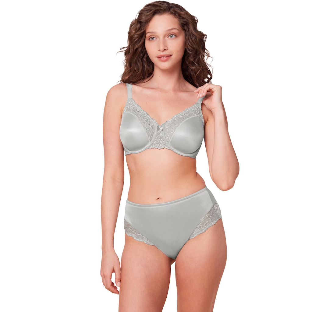 Triumph Minimizer-BH »Ladyform Soft W X«, Cup C-F, Bügel-BH mit Spitzendetails