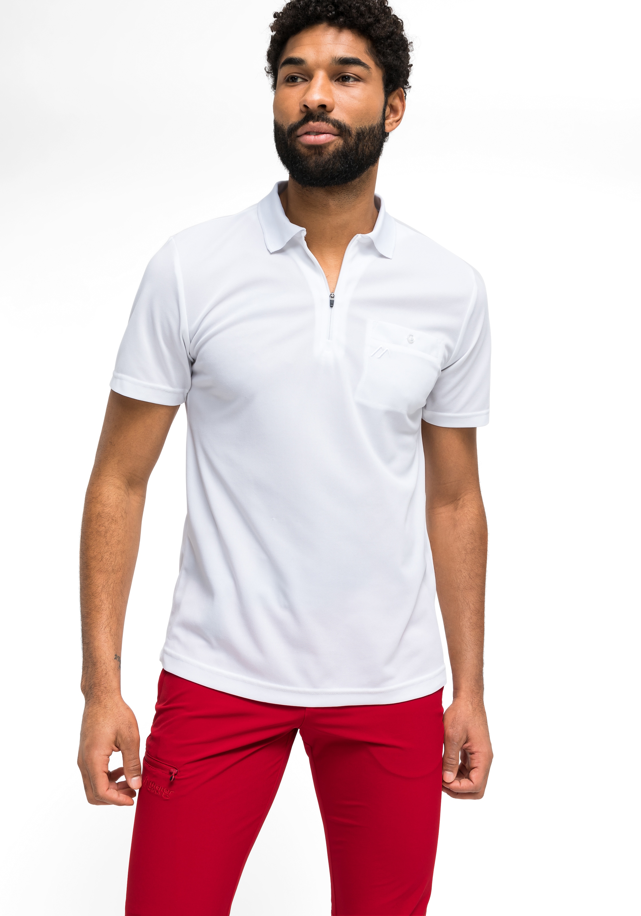 Maier Sports Funktionsshirt »Arwin 2.0«, Eignet sich ideal für Wanderungen und Freizeitaktivitäten
