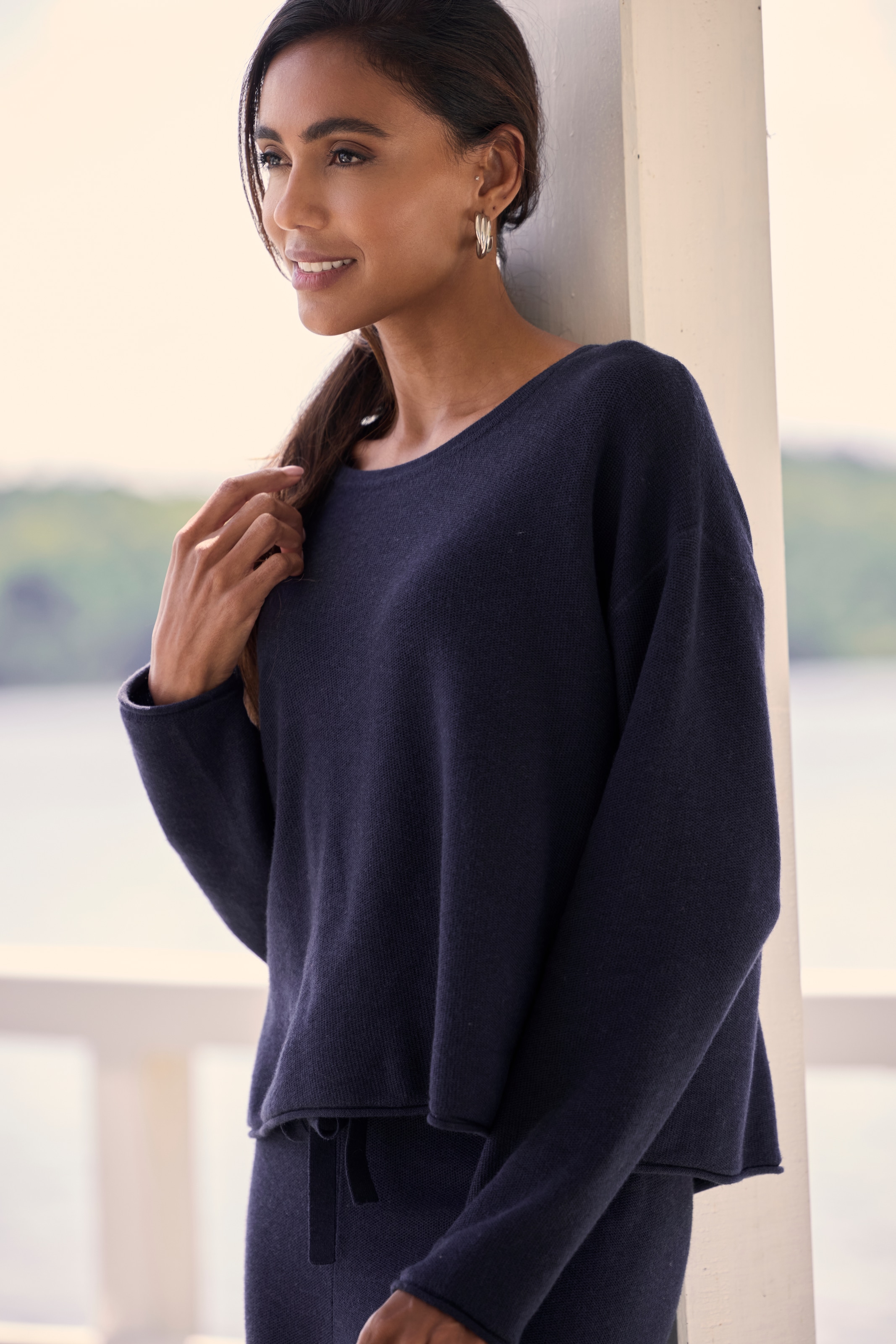 Elbsand Sweater, aus hochwertigem Feinstrick günstig online kaufen