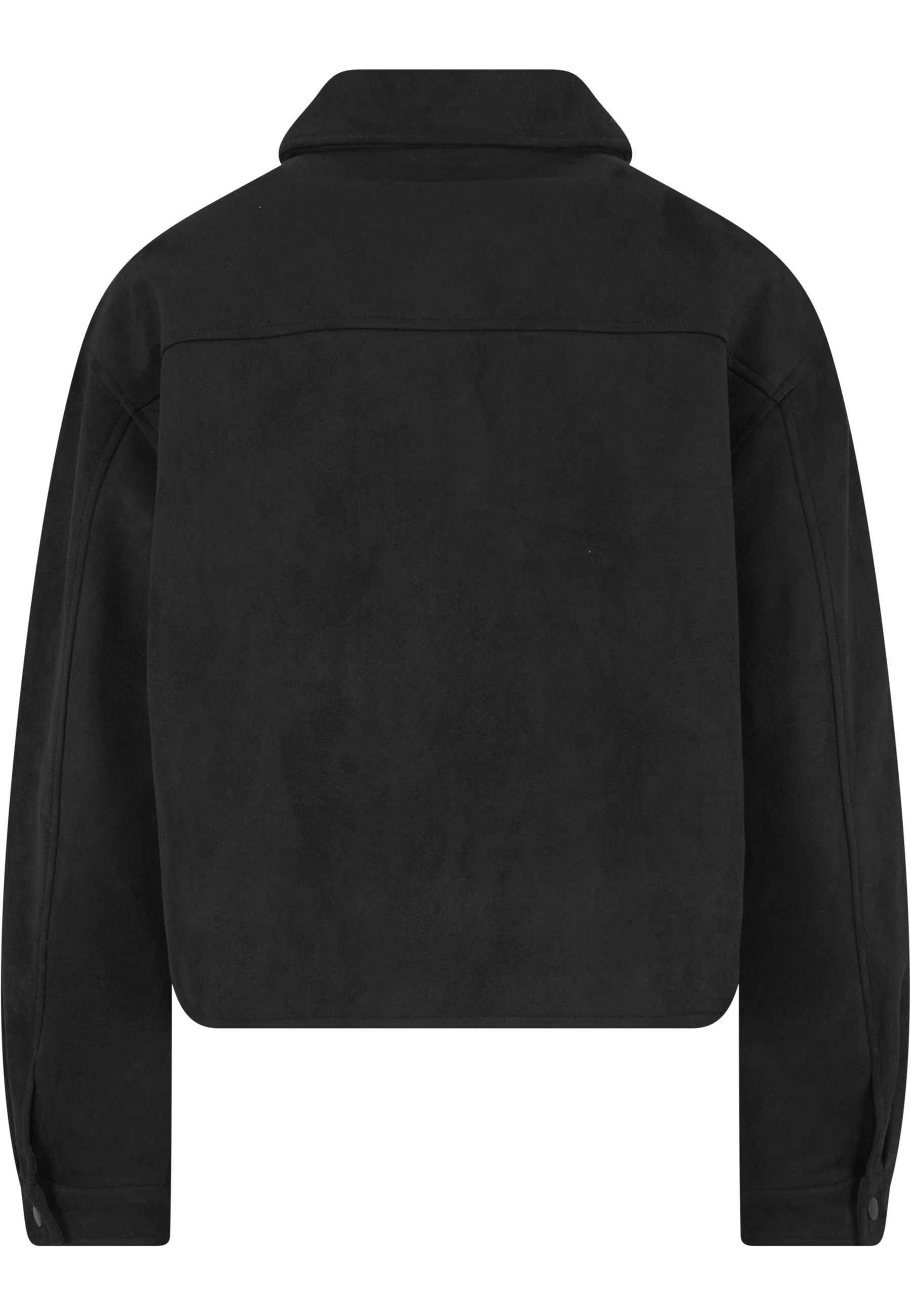 URBAN CLASSICS Allwetterjacke »Urban Classics Ladies Soft Touch Jacket« 1 Stk. tlg. ohne Kapuze
