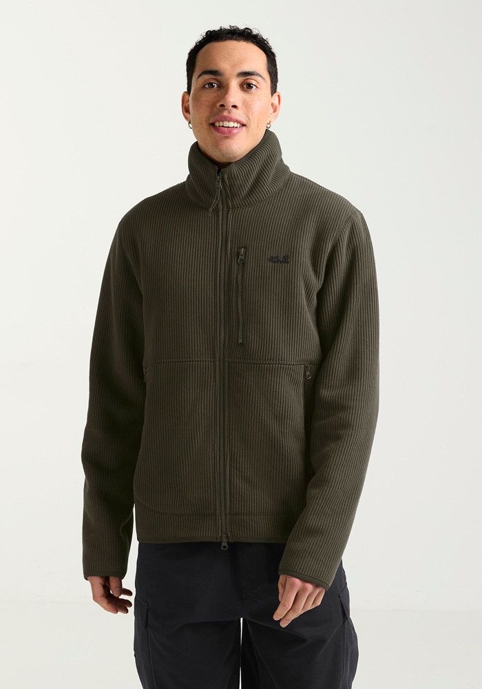 Jack Wolfskin "LAKE RIDGE JKT M" mit hochschließendem Kragen, winddicht, atmungsaktiv