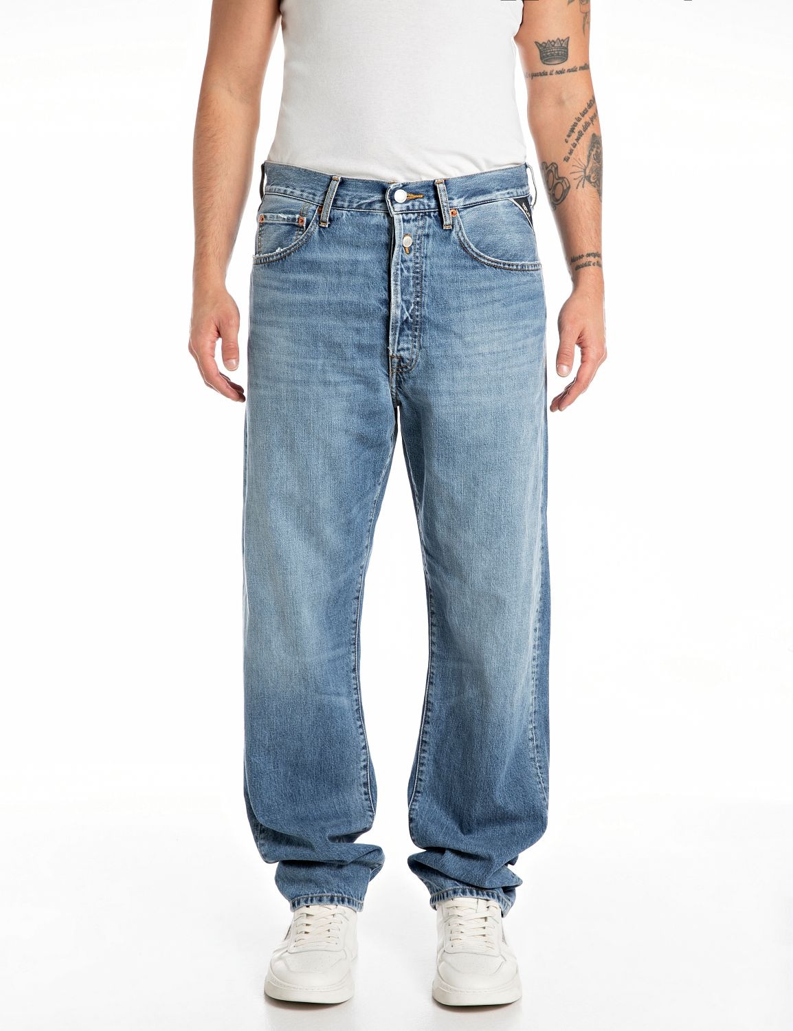 5-Pocket-Jeans, mit Washed-Look