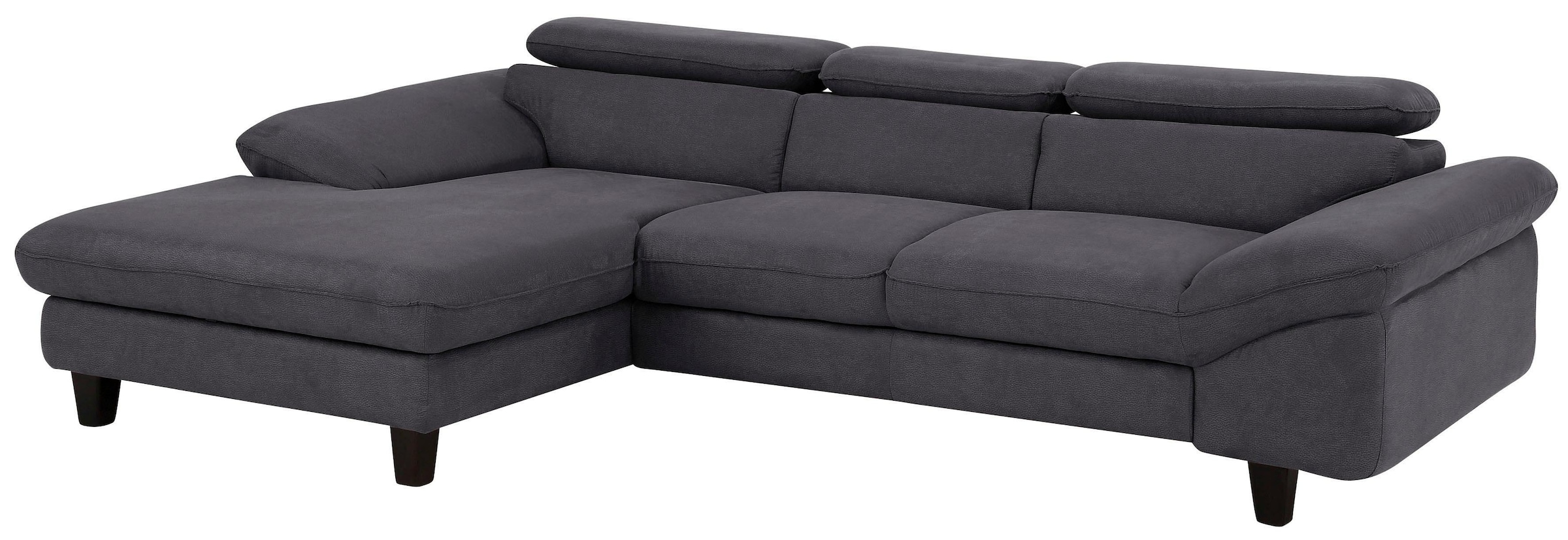 Home affaire Ecksofa »Pilot L-Form«, mit Kopfteilverstellung, wahlweise mit Bettfunktion & Bettkasten