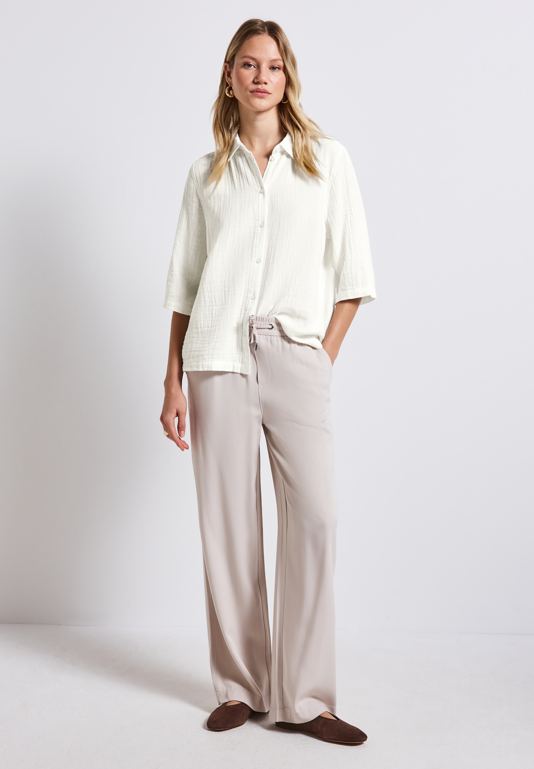 Thumbnail - STREET ONE Hemdbluse mit Knopfleiste