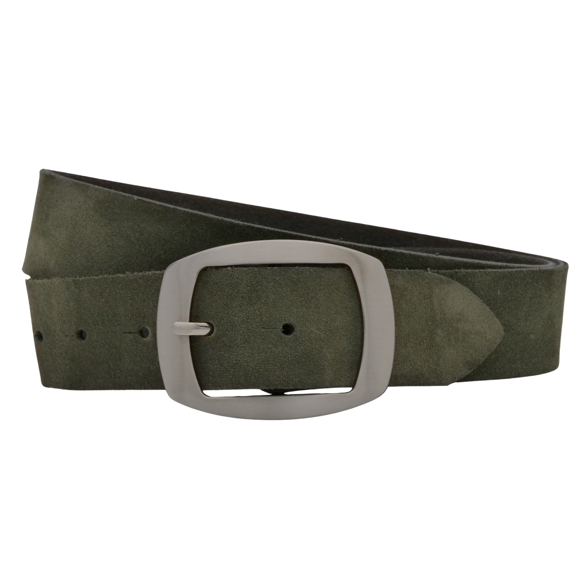 AnnaMatoni "AnnaMatoni Damen Ledergürtel in hochwertigem Velour Leder 4cm"