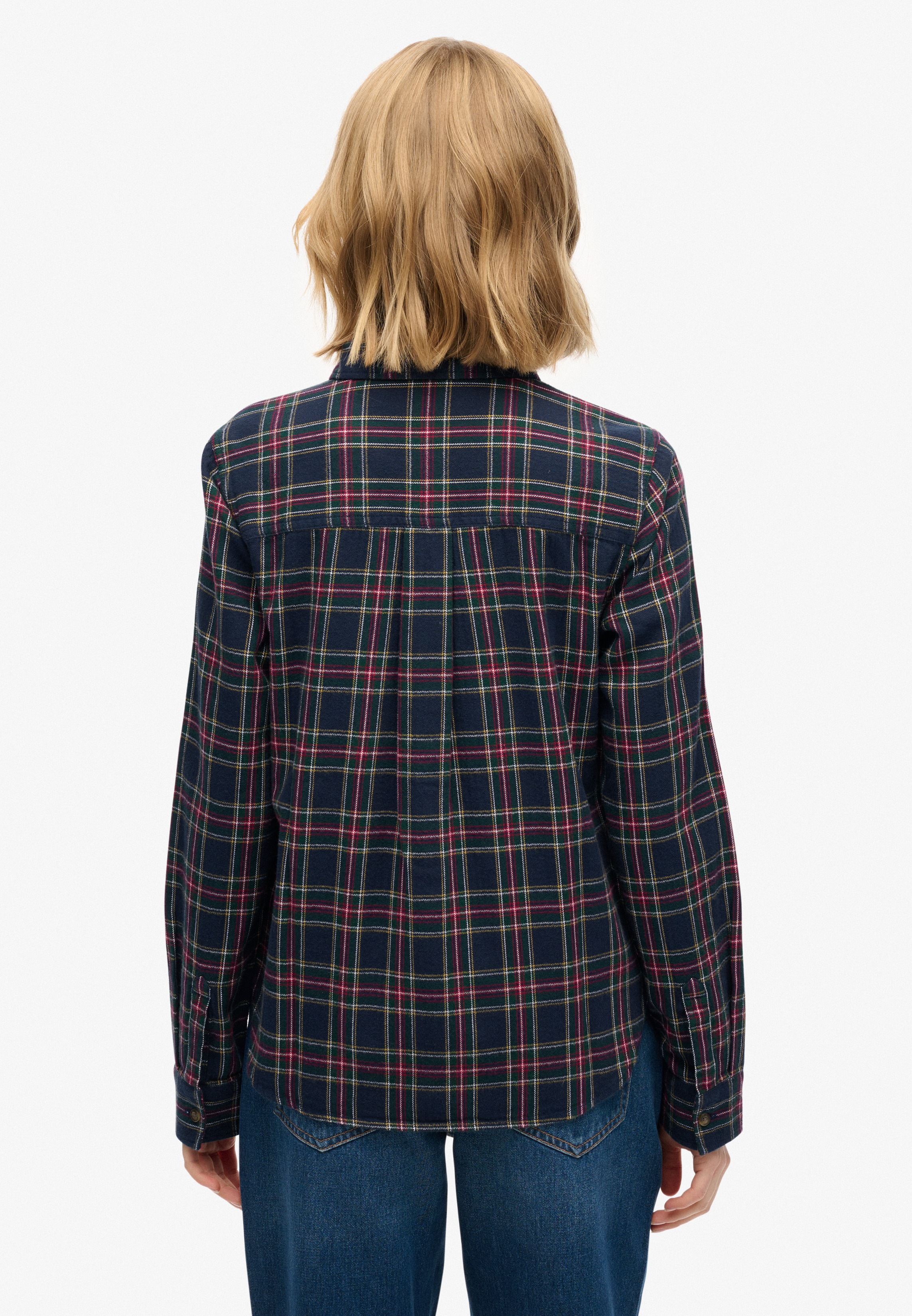 Thumbnail - Superdry Karobluse "LUMBERJACK CHECK FLANNEL SHIRT"