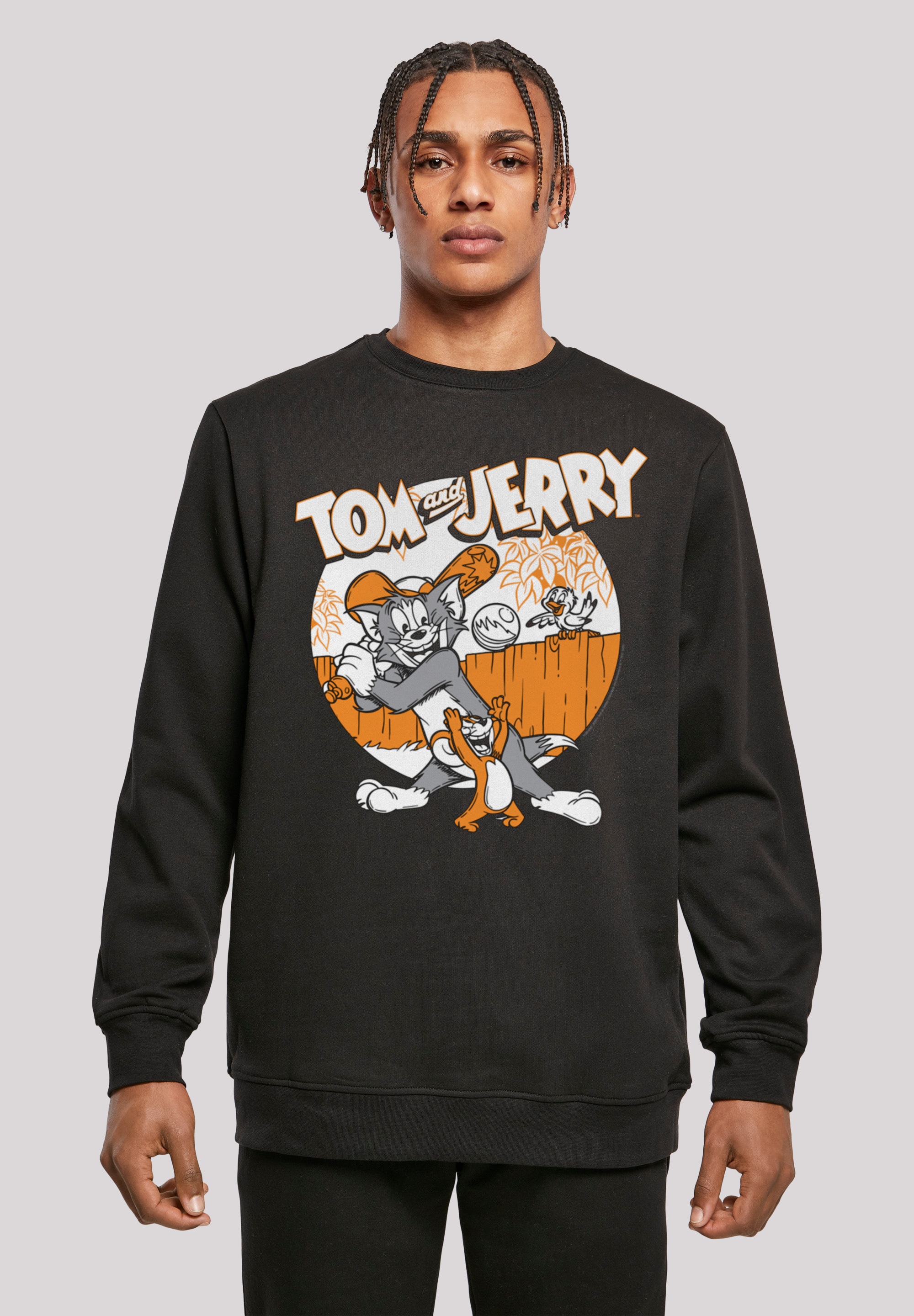 Sweatshirt »Tom und Jerry Play Baseball«, Print