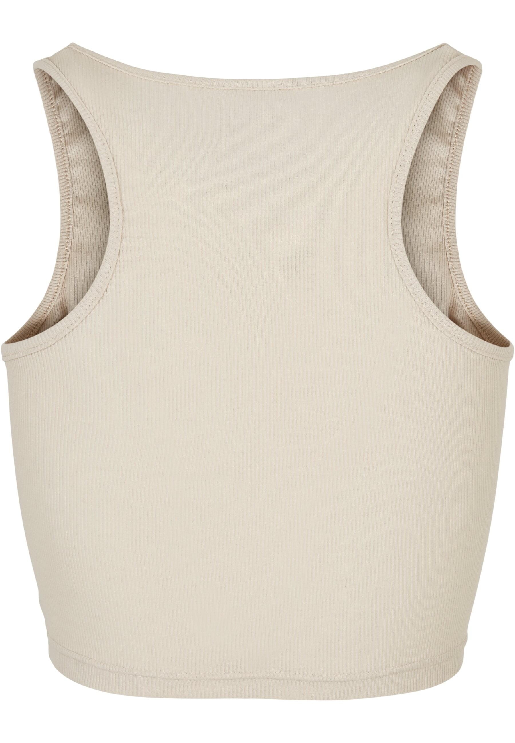 URBAN CLASSICS Muskelshirt "Urban Classics Damen Ladies Cropped Rib Top" 1 günstig online kaufen