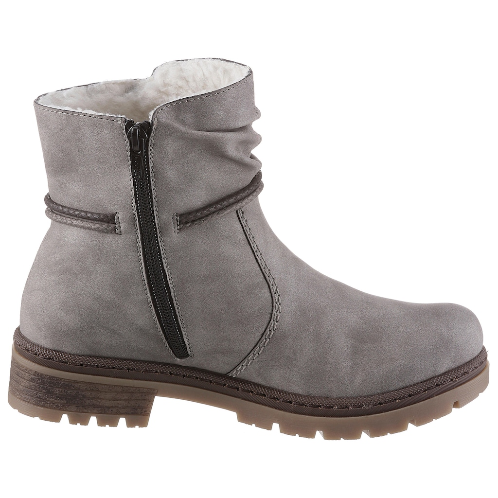 Rieker Winterboots, mit Zierkordel