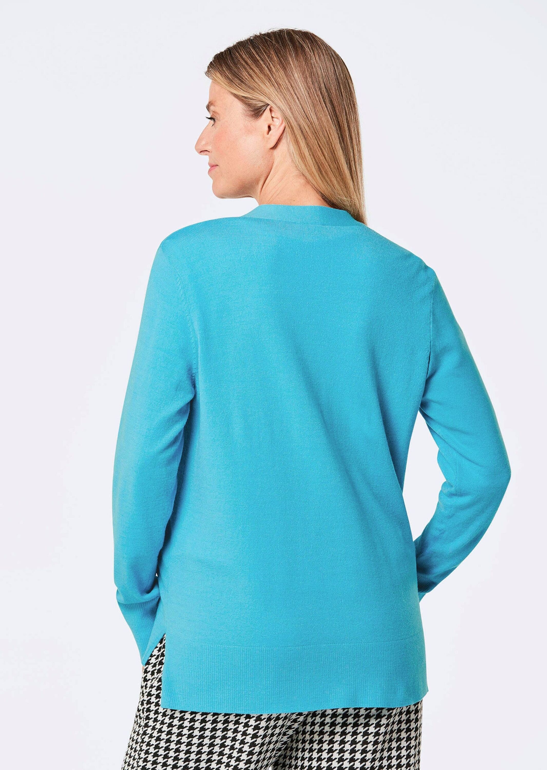 GOLDNER Strickjacke »Kurzgröße Strickjacke«