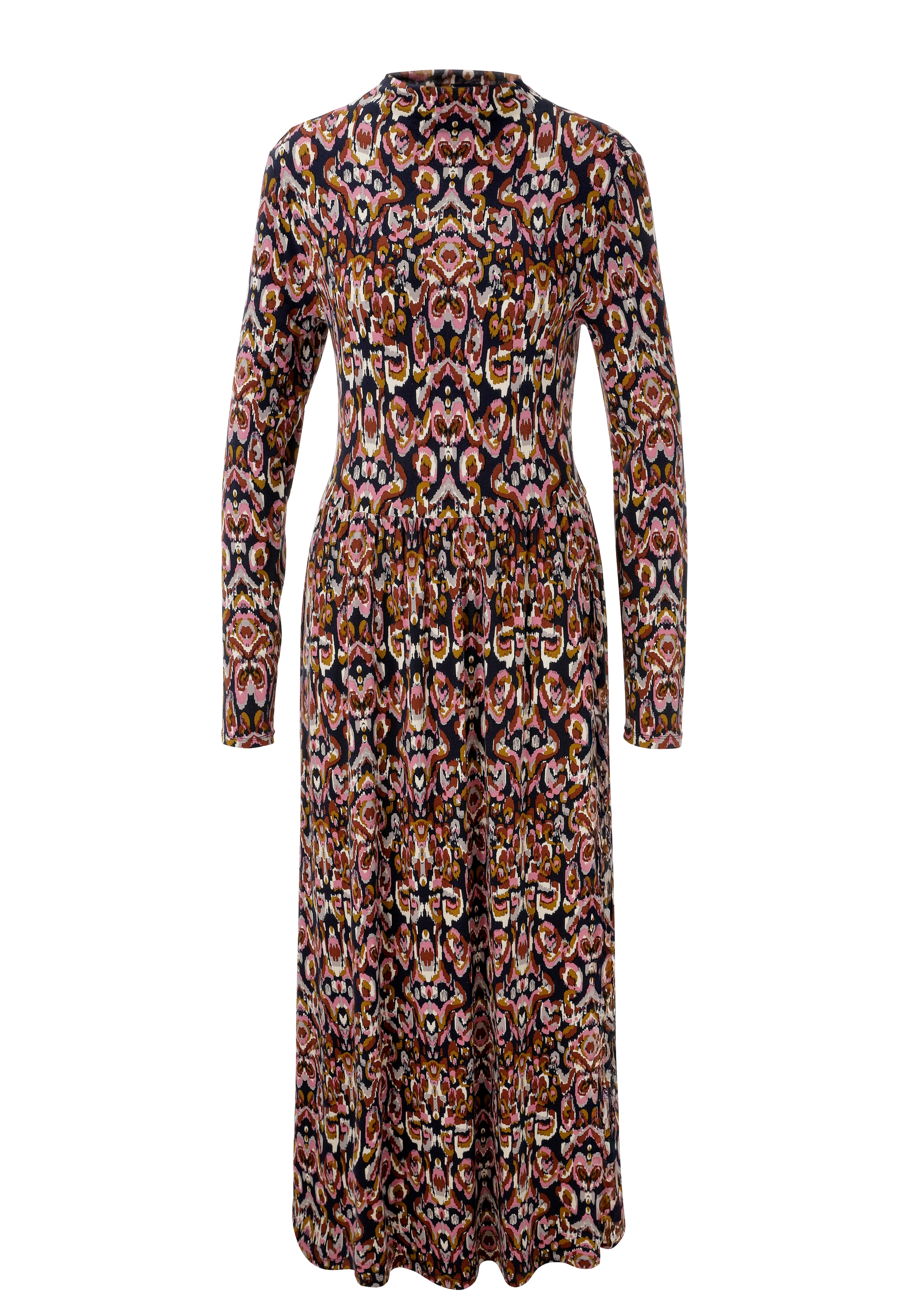 Aniston CASUAL Jerseykleid mit trendfarbenem, grafischen Druck - NEUE KOLLEKTION