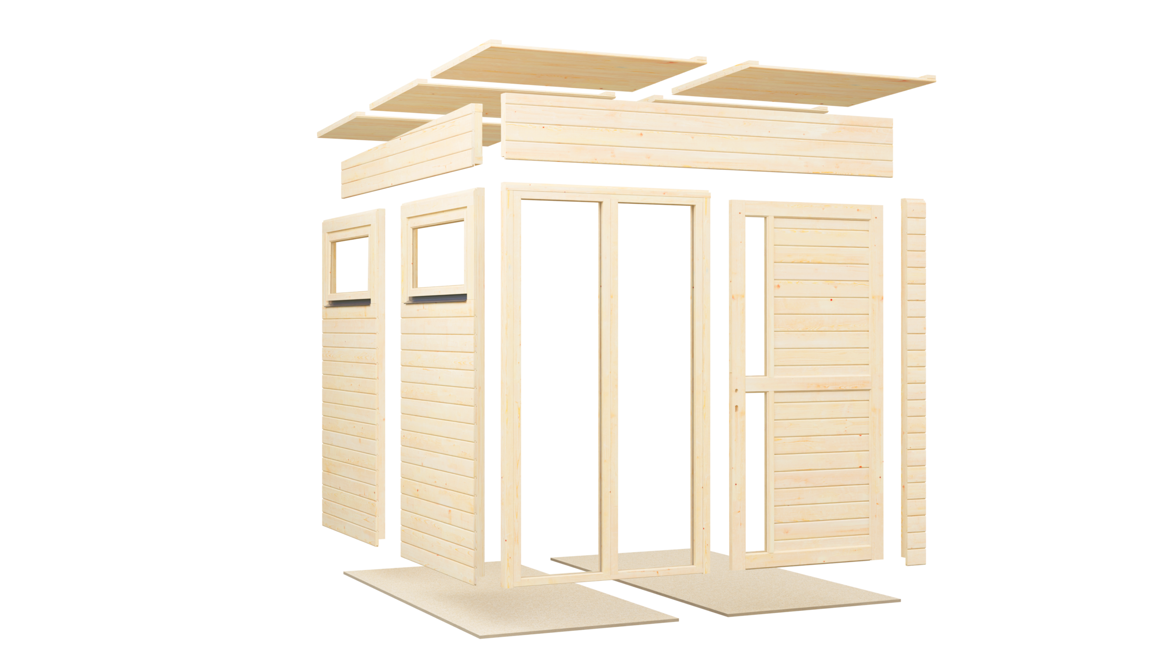 KONIFERA Gartenhaus »Pentus 2 Office Lounge«