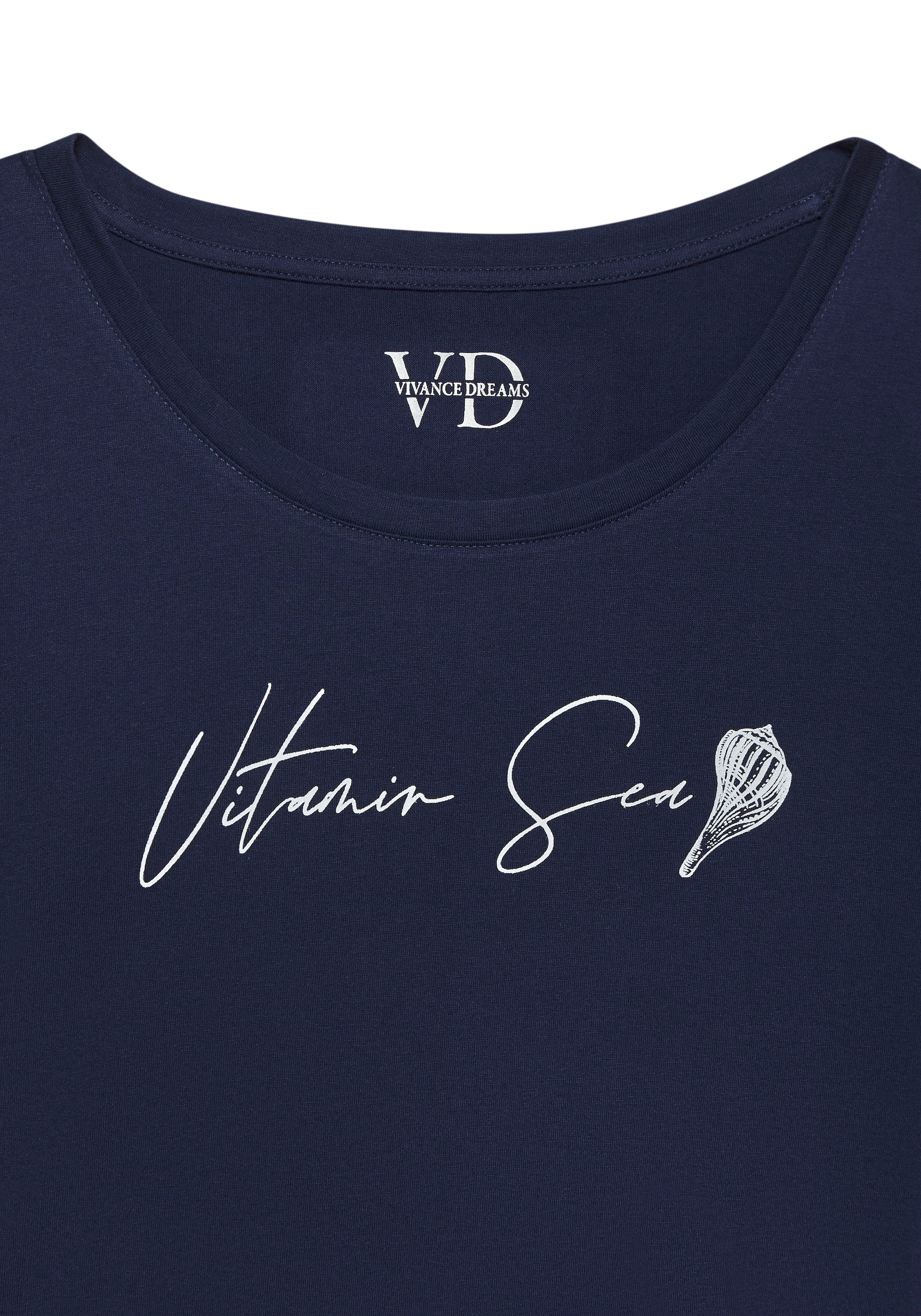 Vivance Dreams Sleepshirt, mit schönem Frontprint