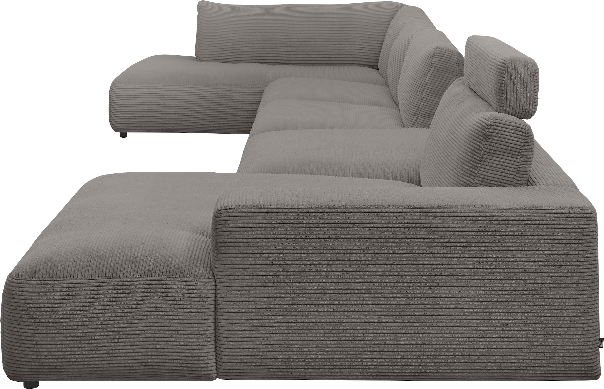 Musterring Wohnlandschaft »Lucia U-Form« Cord-Bezug, inklusive Kopfstütze, Gesamtbreite 524 cm