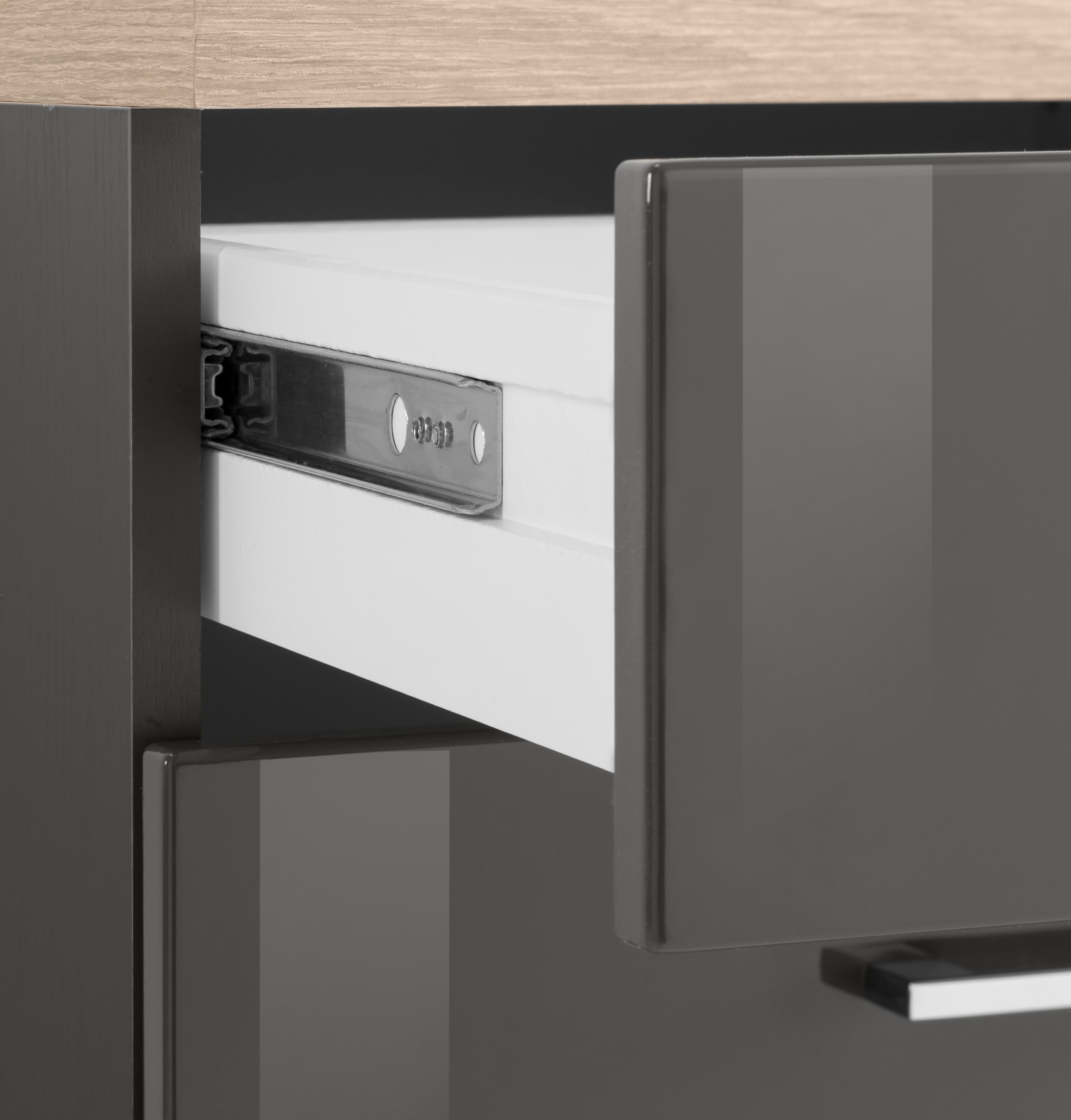 KOCHSTATION Küchenzeile »KS-Utah« mit E-Geräten, Breite 310 cm