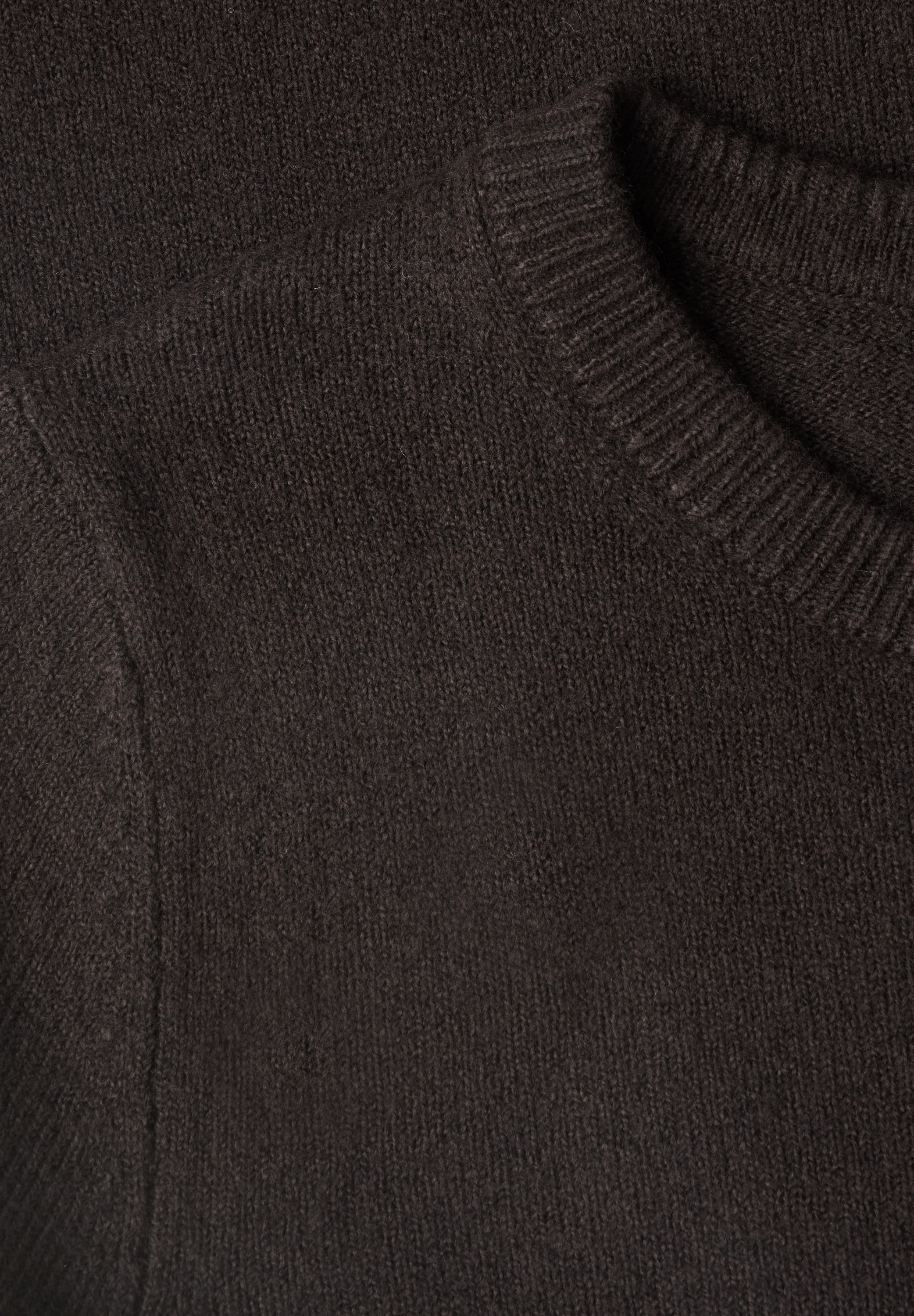 STREET ONE Kurzarmpullover in Unifarbe