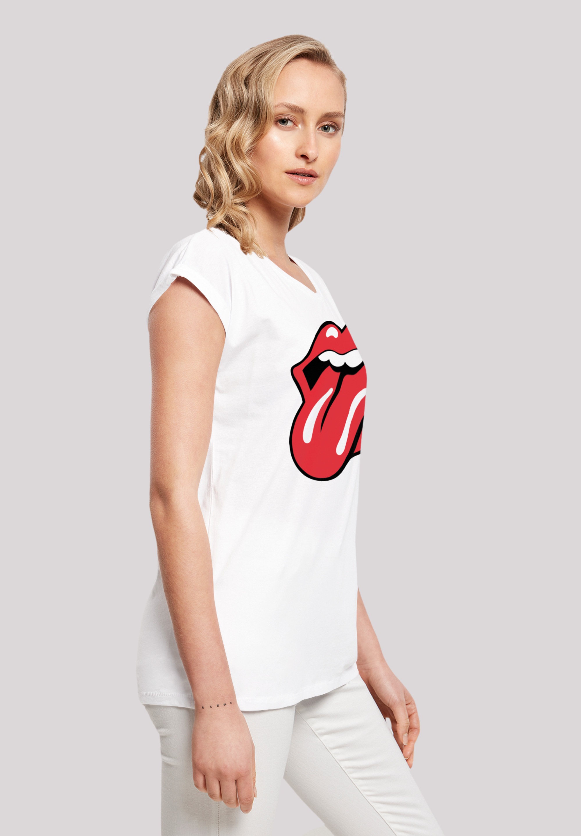 F4NT4STIC T-Shirt »The Rolling Stones Zunge«, Premium Qualität