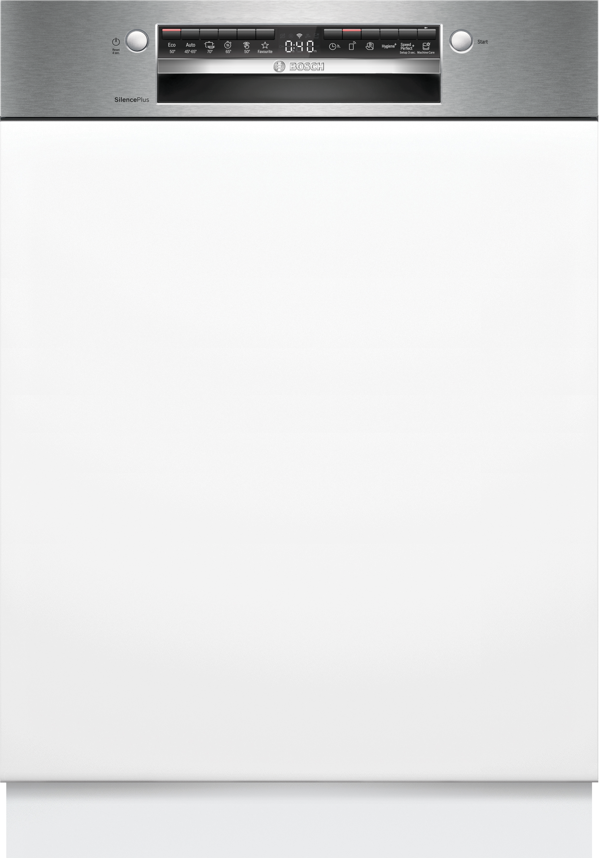 Thumbnail - BOSCH teilintegrierbarer Geschirrspüler Serie 4 "SMI4EVS09E" 14 Maßgedecke Automatische Türöffnung für Effizienz, flexib...