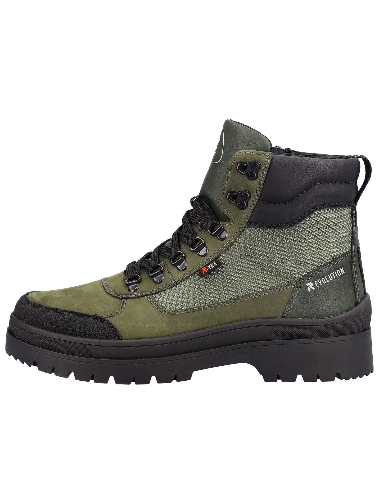 Rieker Schnürstiefelette »Rieker Stiefelette Leder/Textil«
